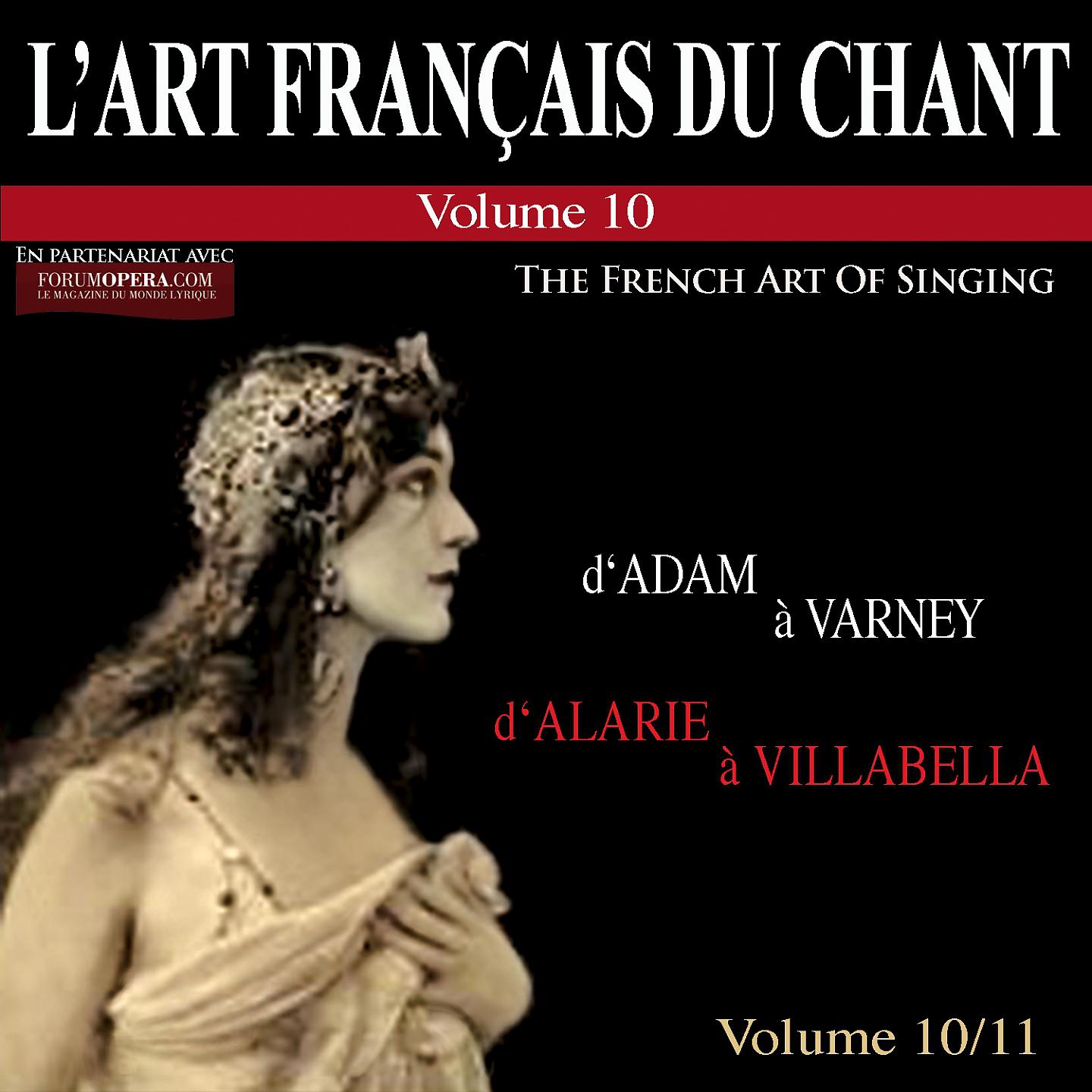 Постер альбома L'art français du chant, Vol. 10
