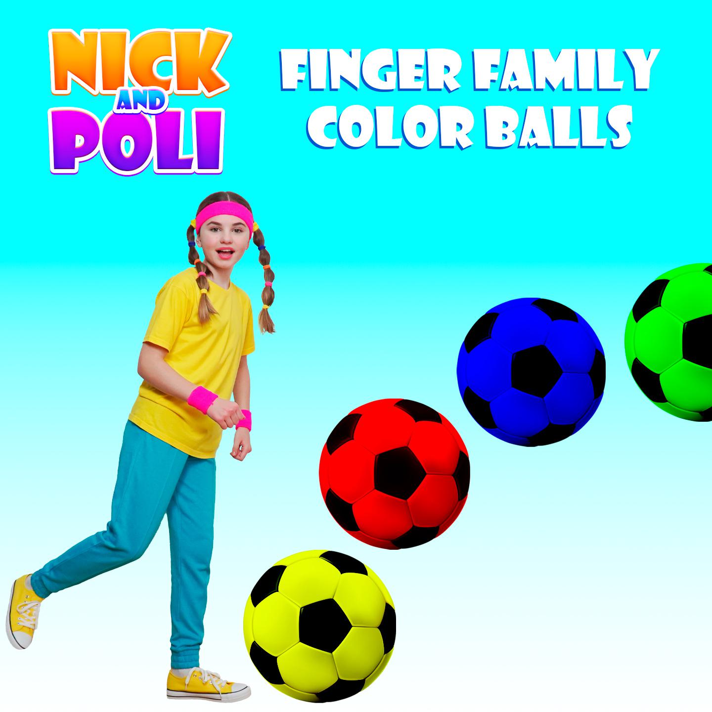 Постер альбома Finger Family - Color Balls