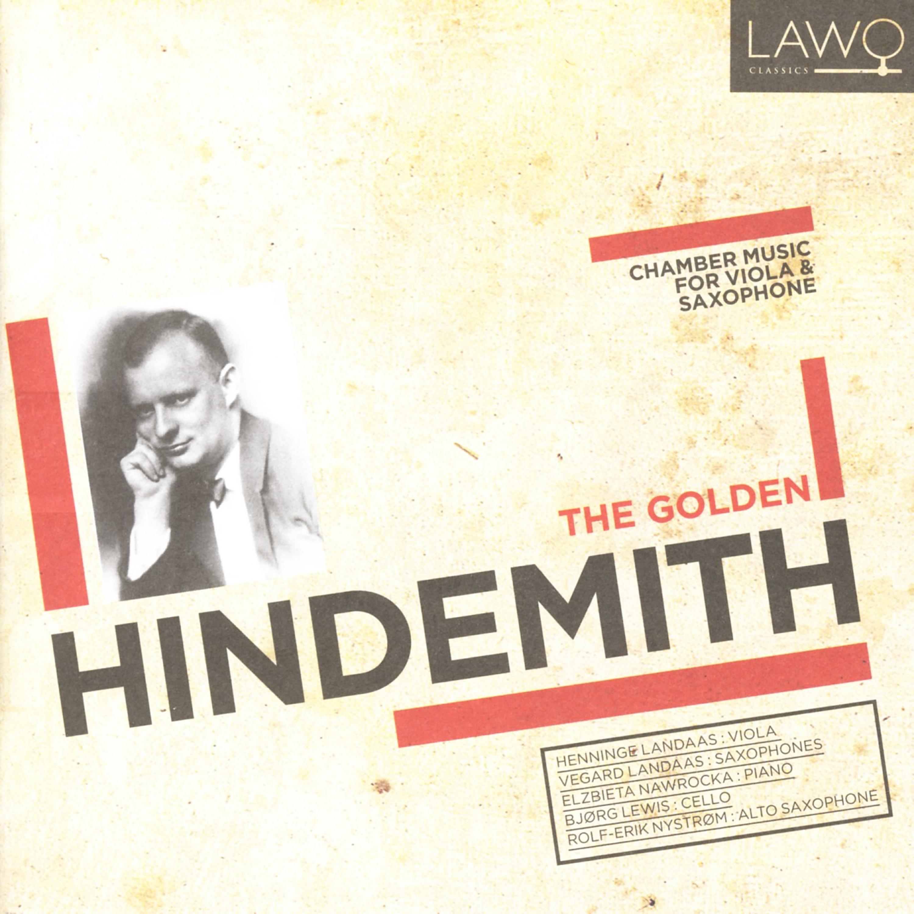 Постер альбома The Golden Hindemith (Chamber Music for Viola & Saxophone)