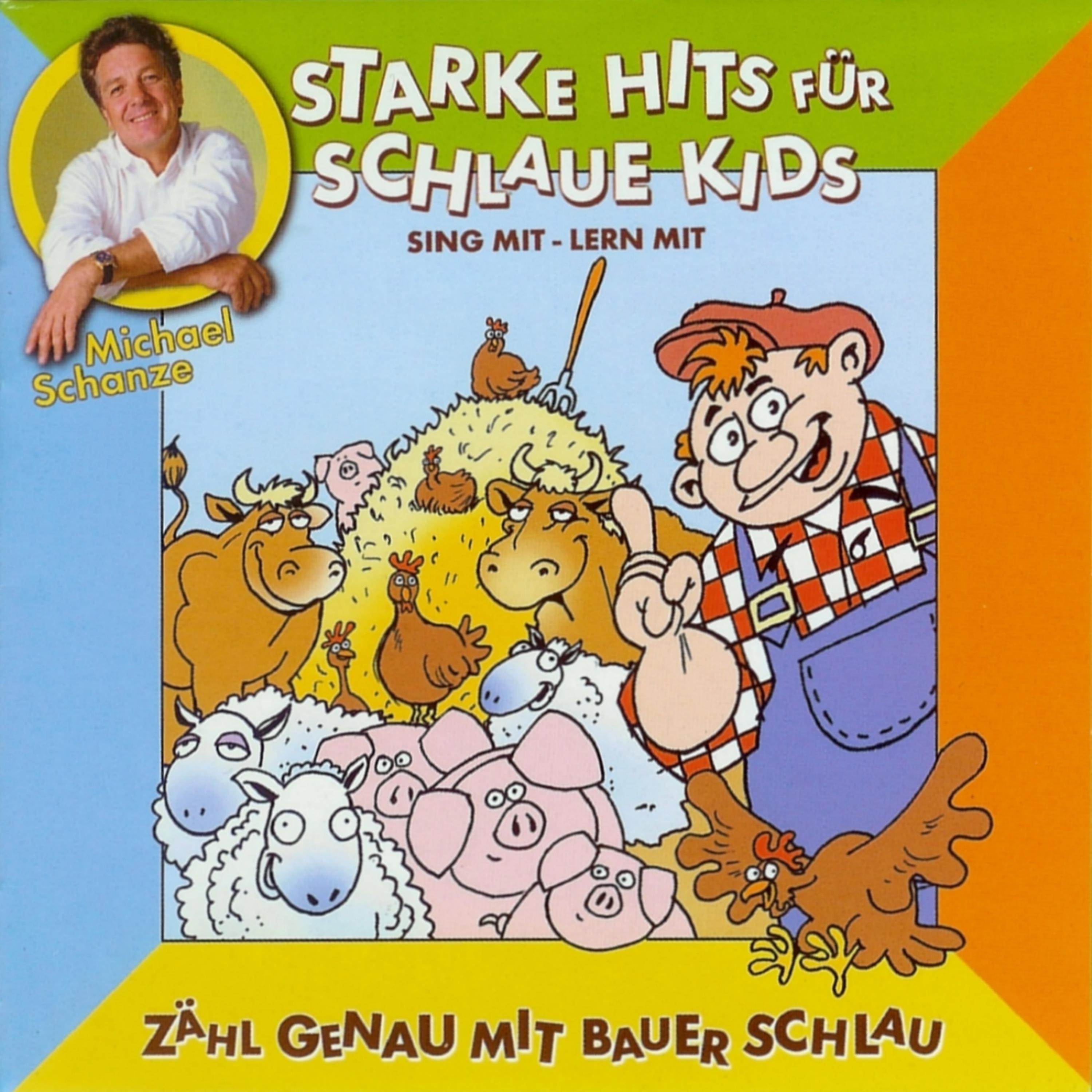 Постер альбома Starke hits für schlaue Kids: Zähl genau mit Bauer schlau