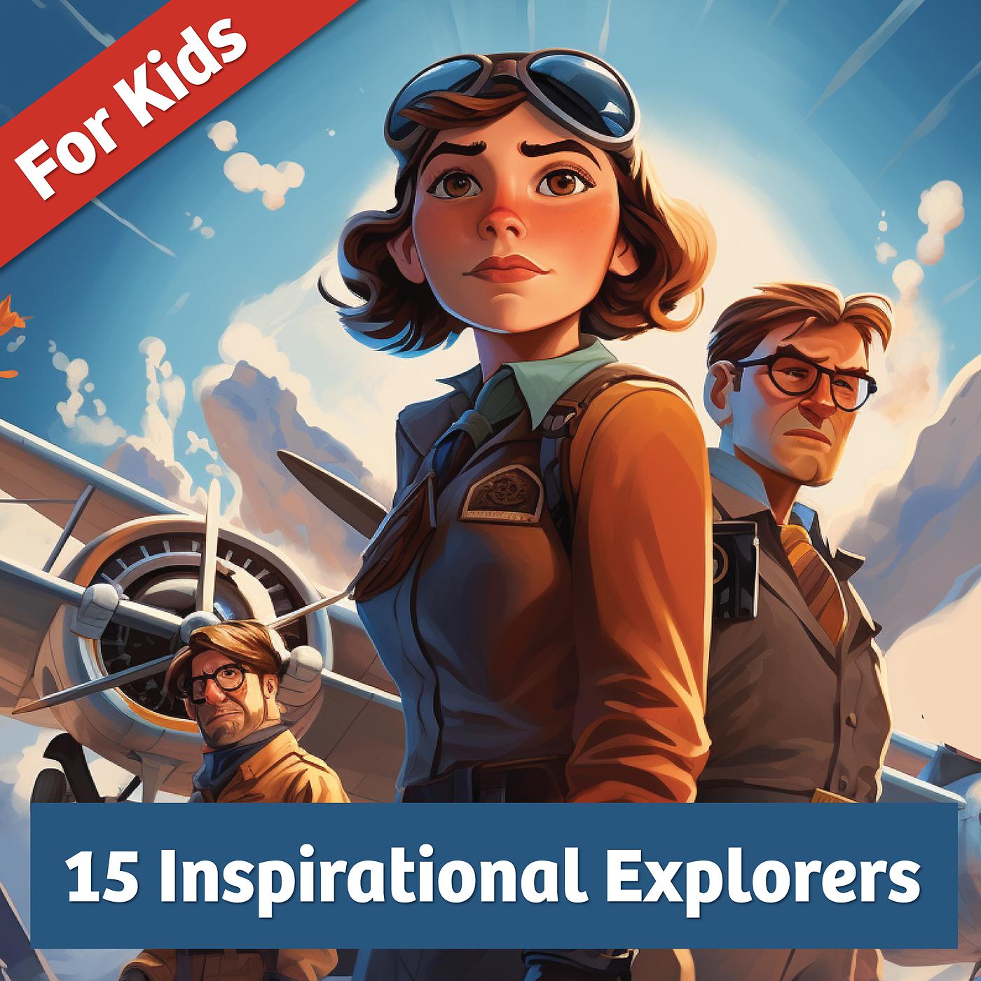 Постер альбома 15 Inspirational Explorers for Kids
