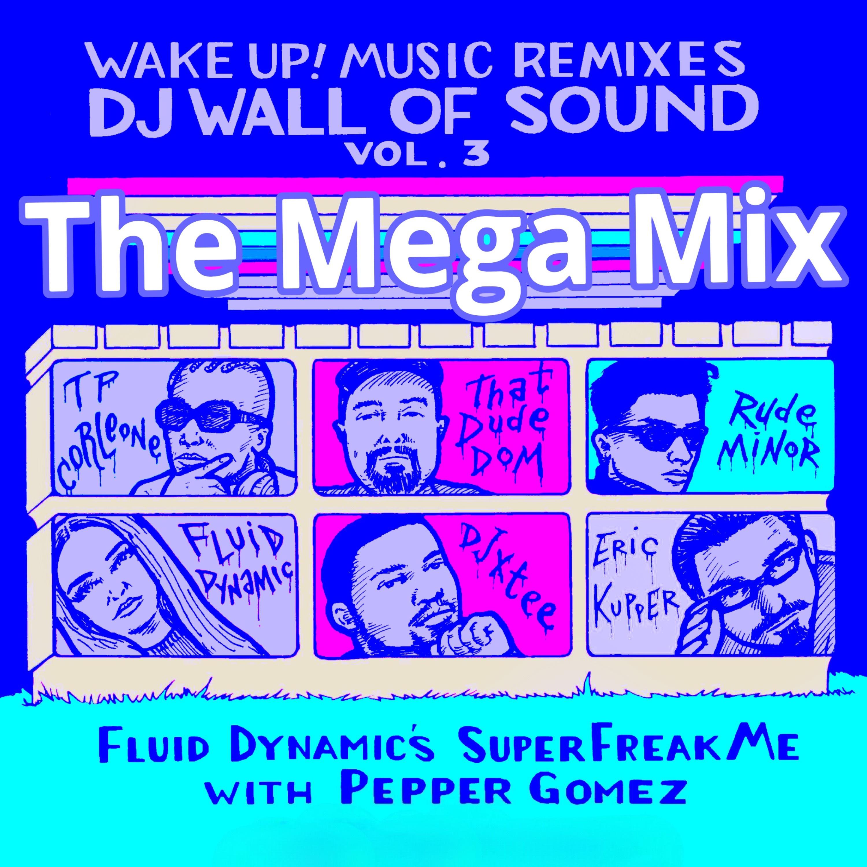 Постер альбома Dj Wall of Sound, Vol. 3: Superfreakme – the Mega Mix
