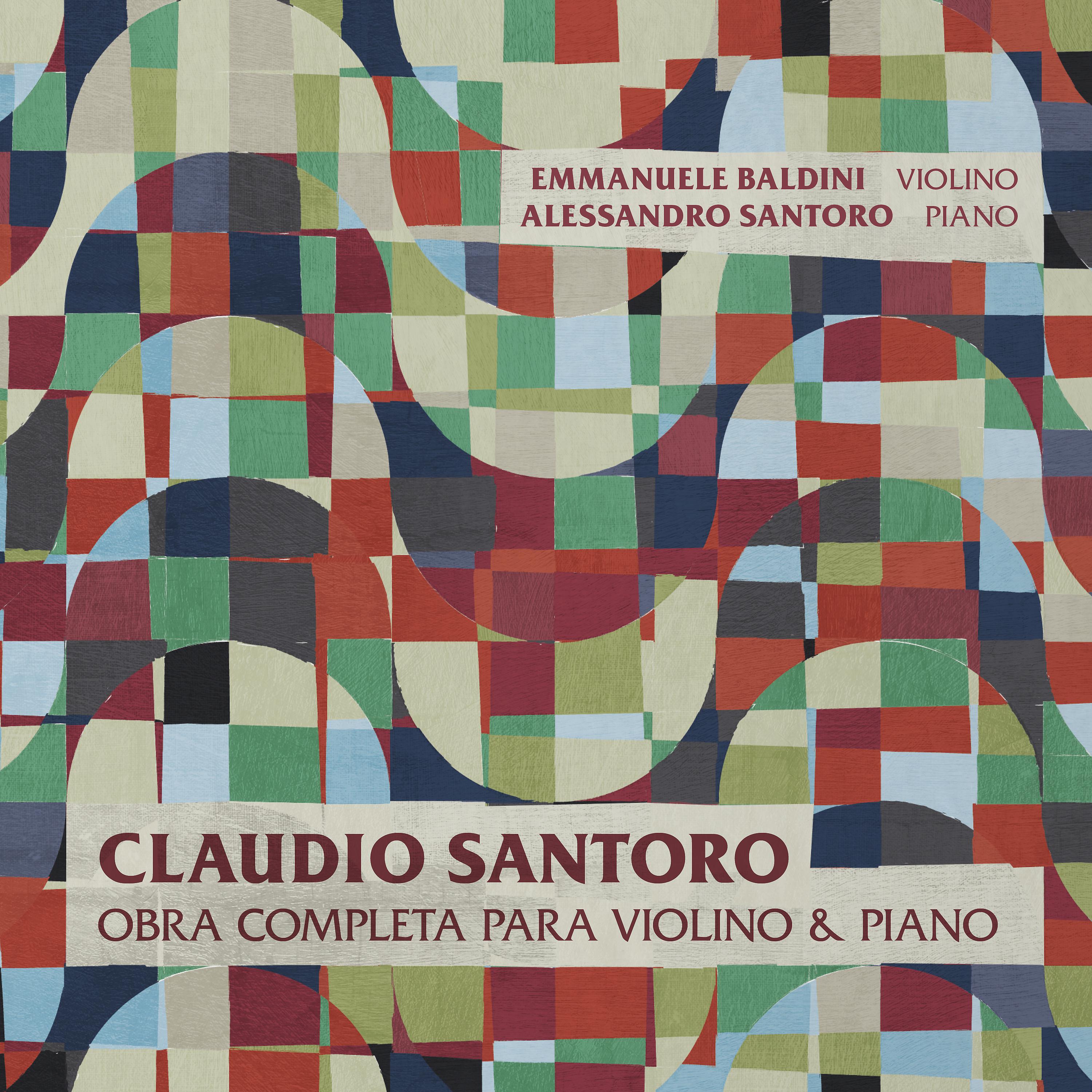 Постер альбома Claudio Santoro - Obra Completa para Violino e Piano