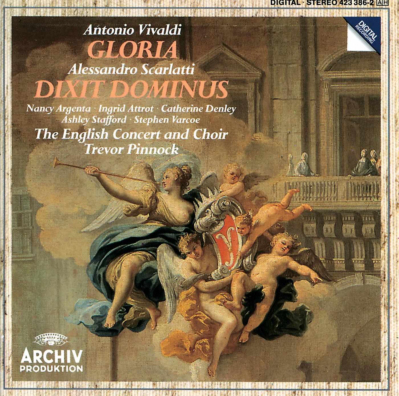 Постер альбома Vivaldi: Gloria / Scarlatti: Dixit Dominus