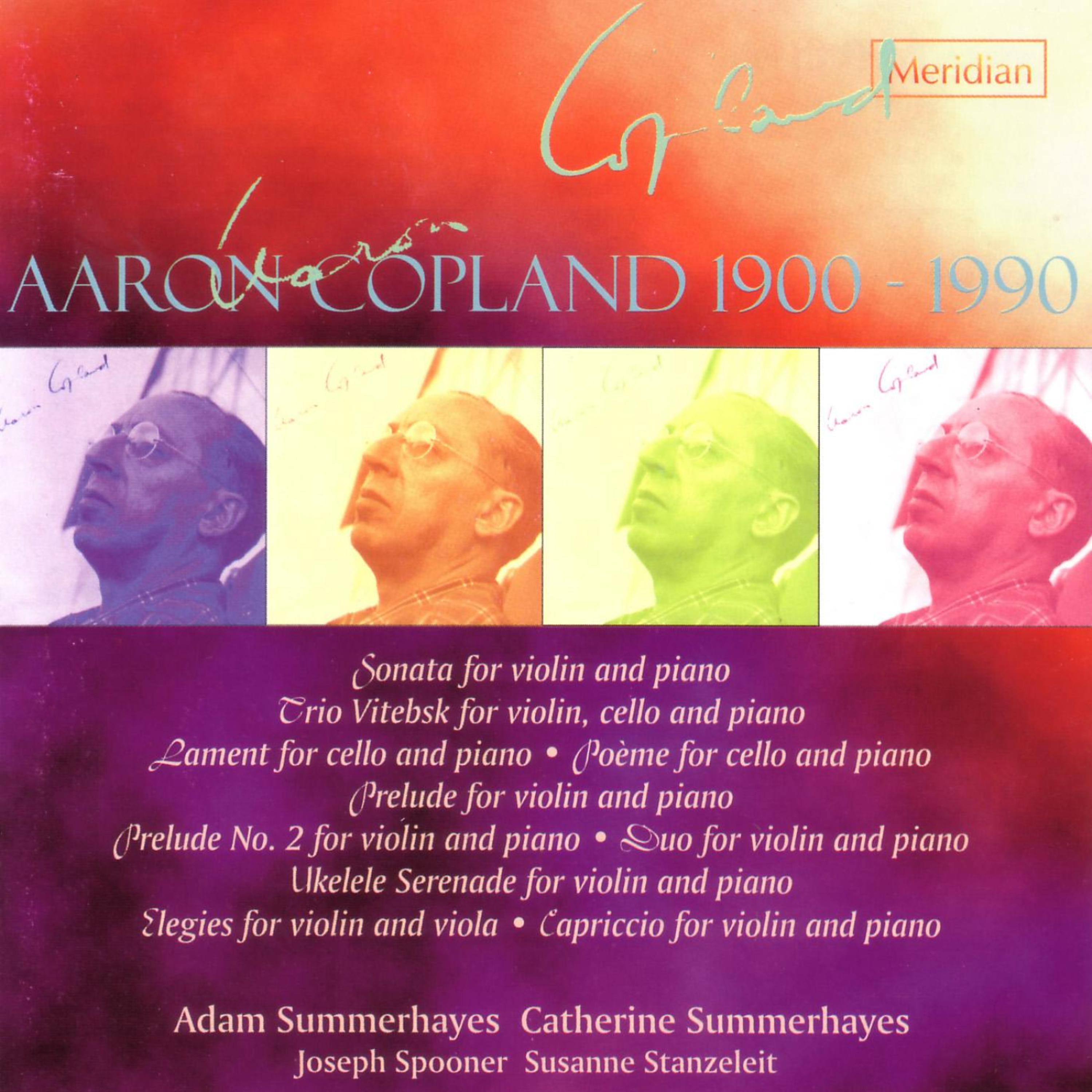 Постер альбома Copland: Chamber Music