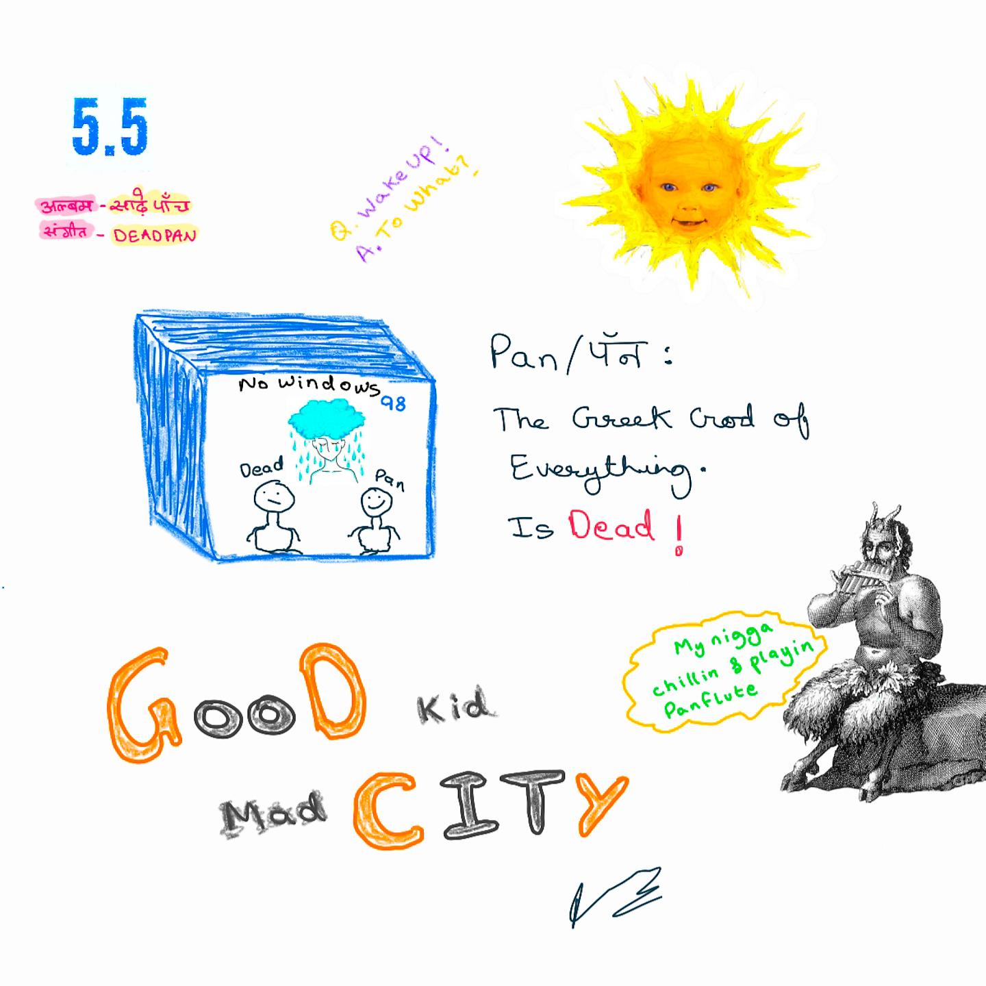 Постер альбома good KID mad CITY