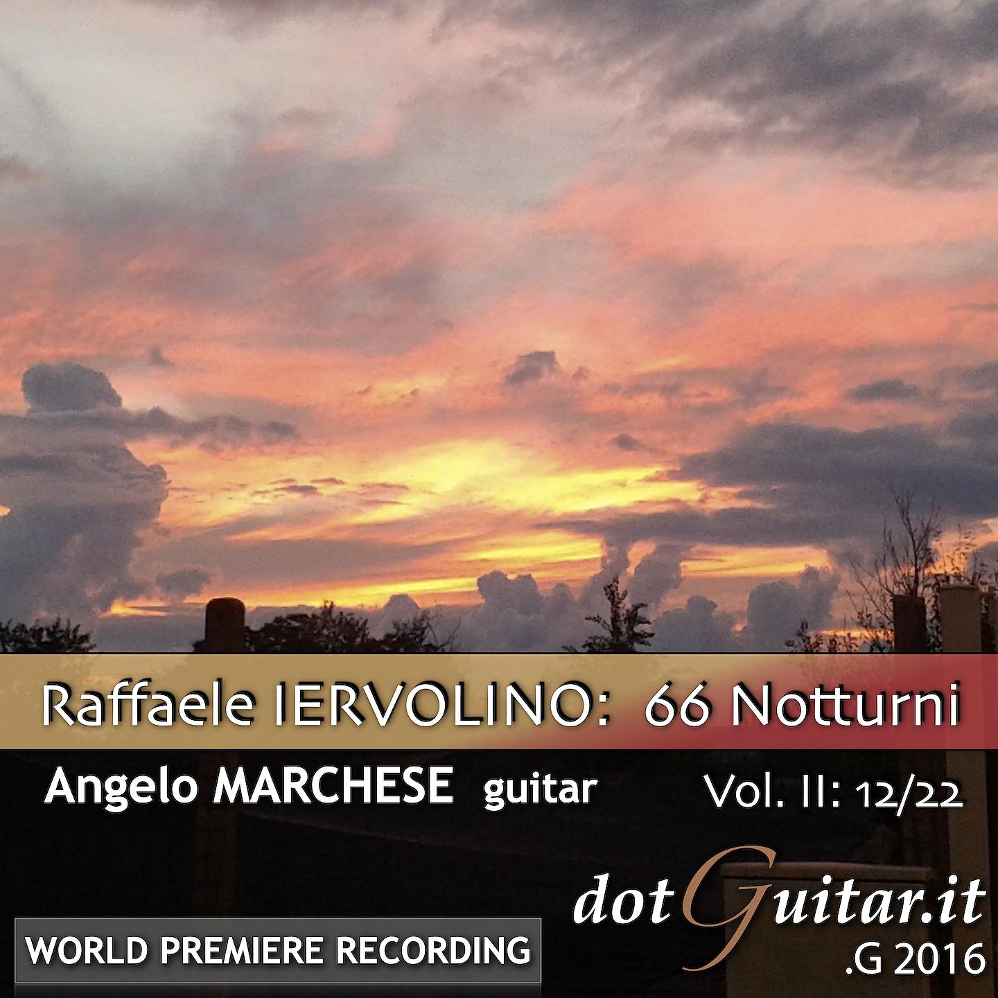 Постер альбома Raffaele iervolino: 66 notturni - Vol. II: 12/22