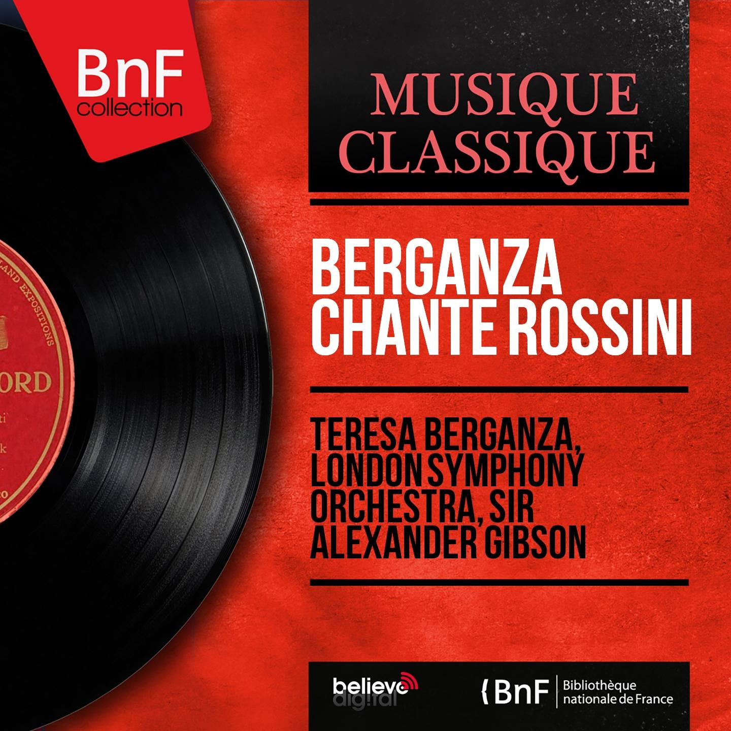 Постер альбома Berganza chante Rossini (Stereo Version)