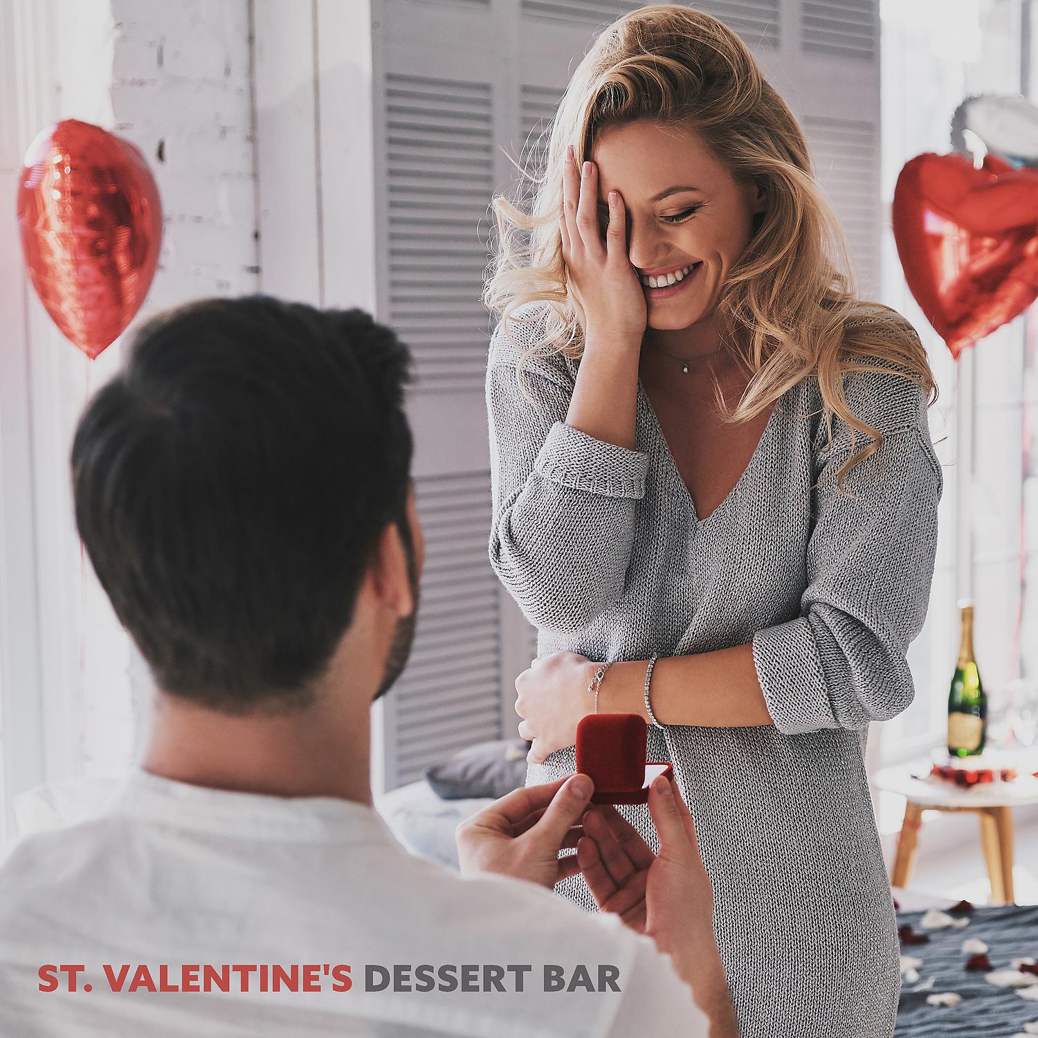 Постер альбома St. Valentine's Dessert Bar: Relaxing Piano Jazz Music Lounge