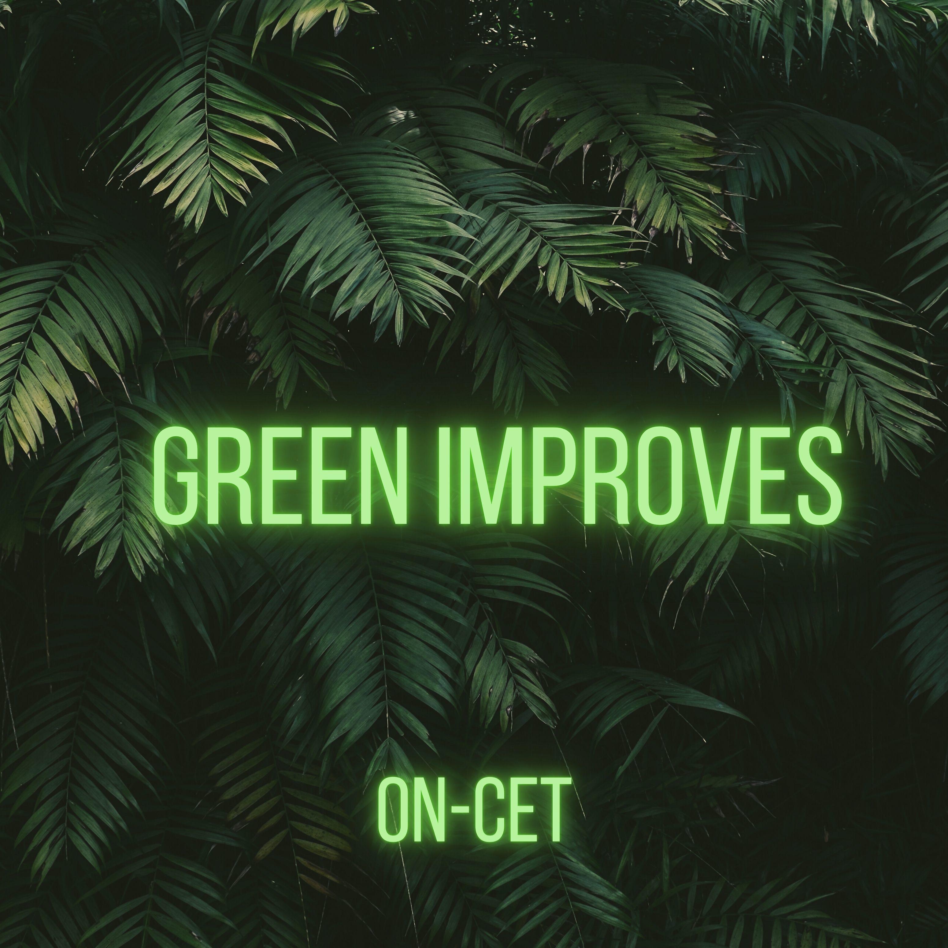 Постер альбома Green Improves
