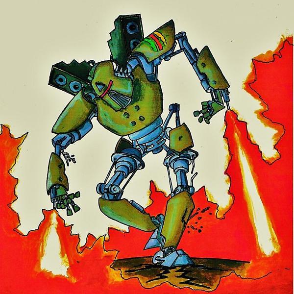 Постер альбома The Robot Skank EP