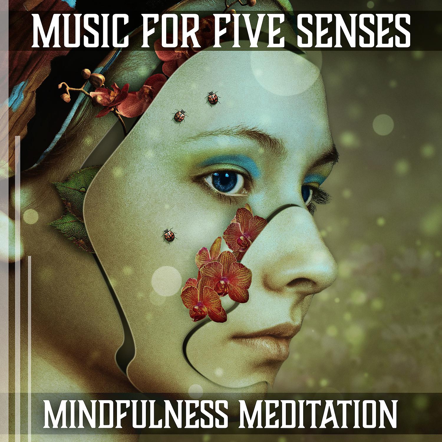 Постер альбома Music for Five Senses: Mindfulness Meditation, Tranquil Moments, Inner Peace Yoga, Healing Zen Garden