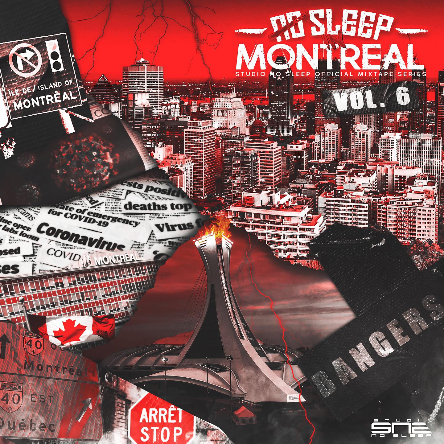 Постер альбома No Sleep In Montreal, Vol. 6