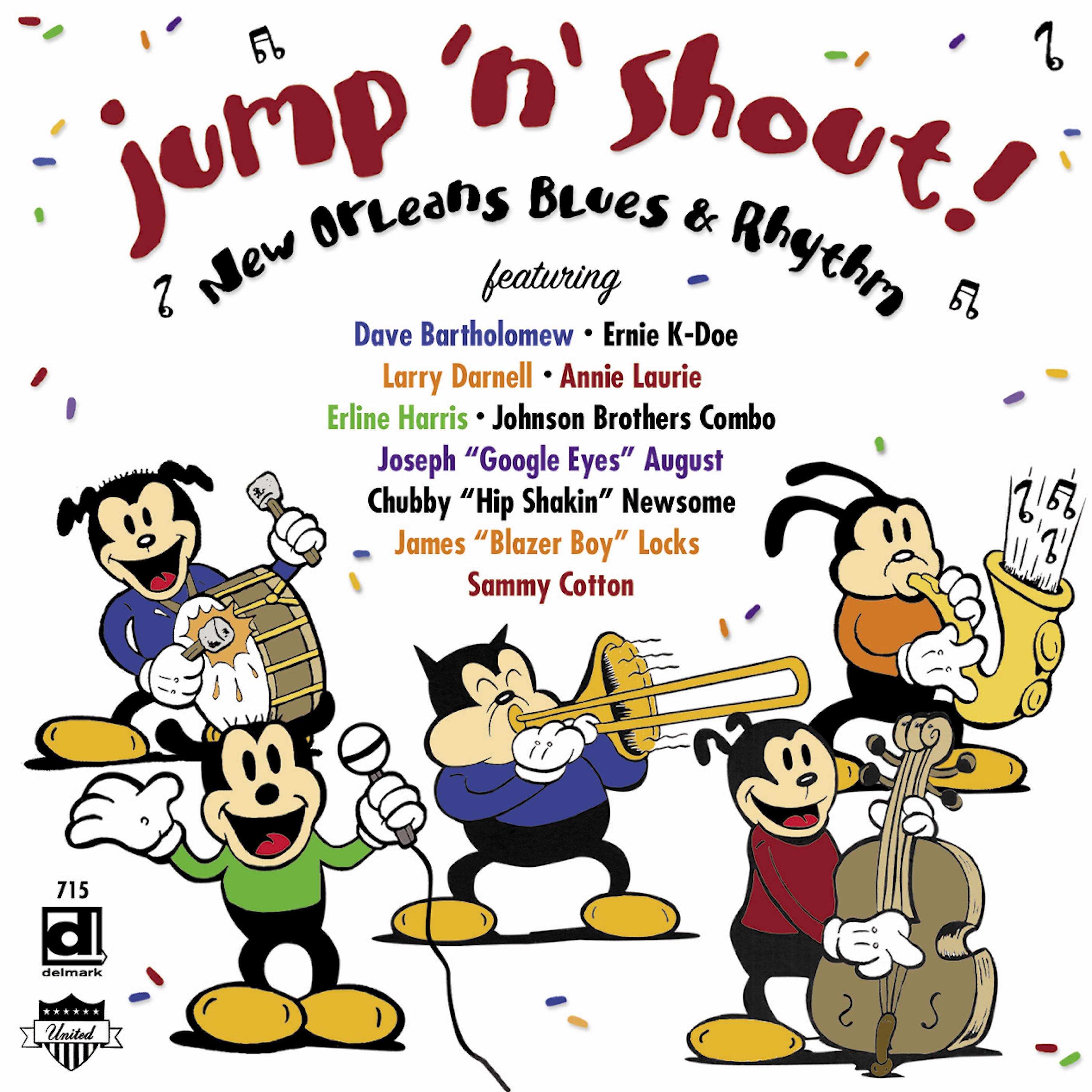 Постер альбома Jump 'N' Shout!: New Orleans Blues & Rhythm