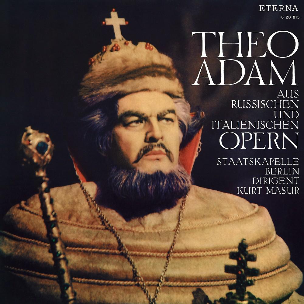 Постер альбома Theo Adam singt aus russischen und italienischen Opern