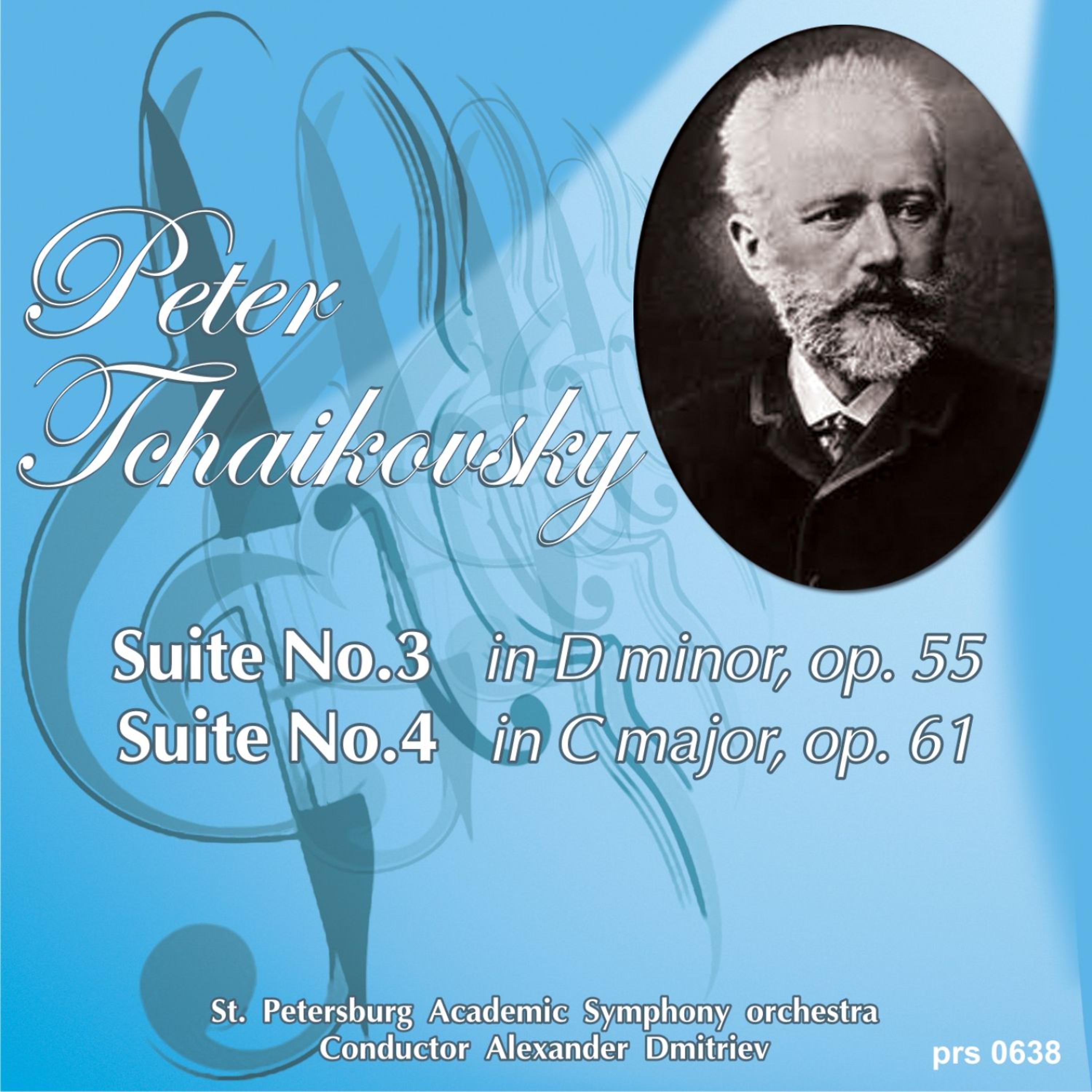 Постер альбома Peter Tchaikovsky. Suite No.3 in G Major Op. 55