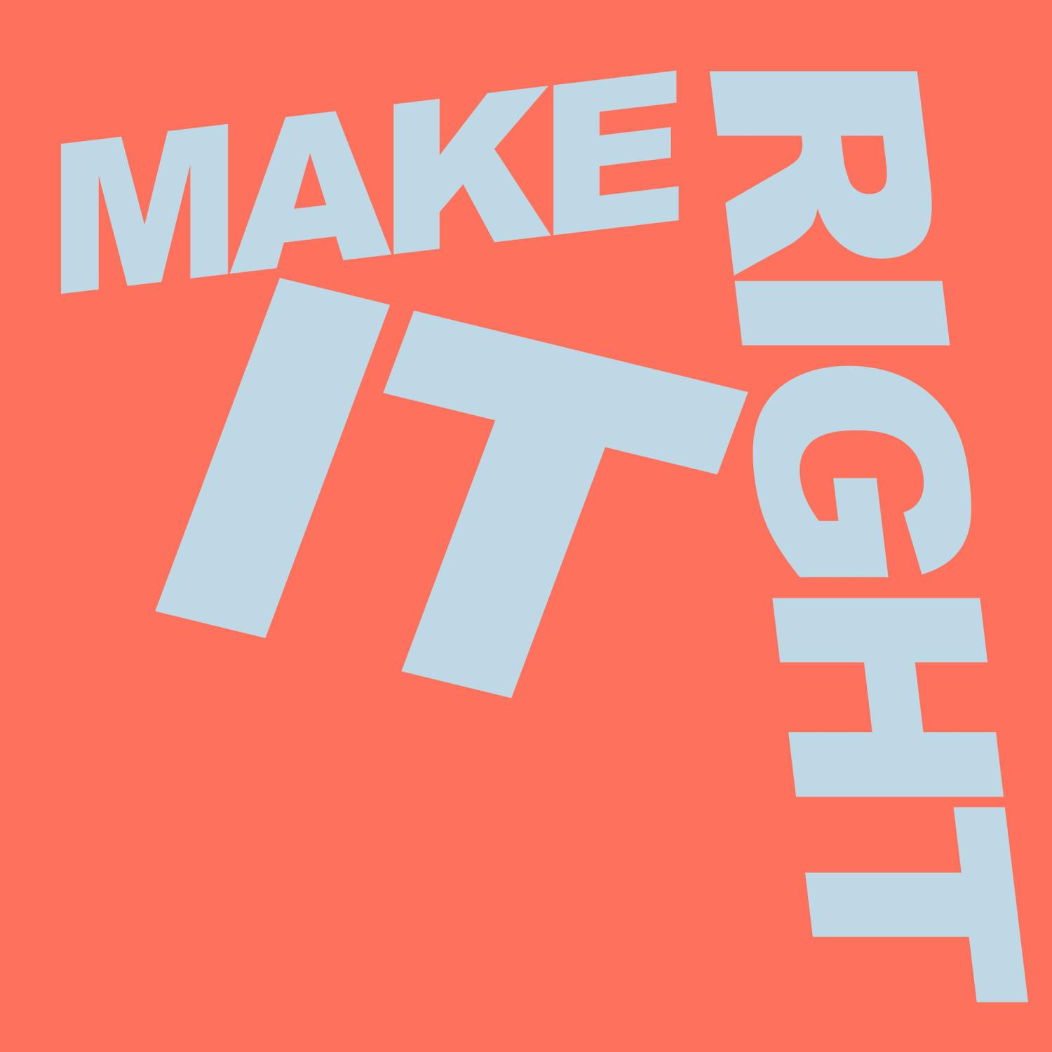 Постер альбома Make It Right (feat. Aaron Pfeiffer)