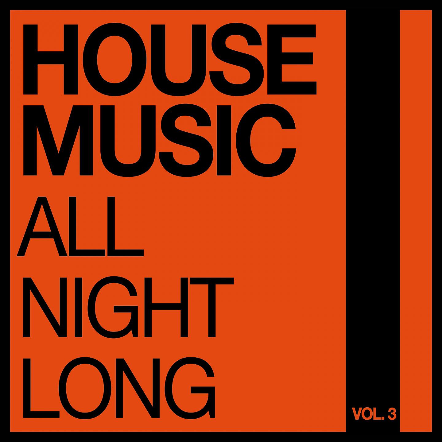 Постер альбома House Music All Night Long, Vol. 3