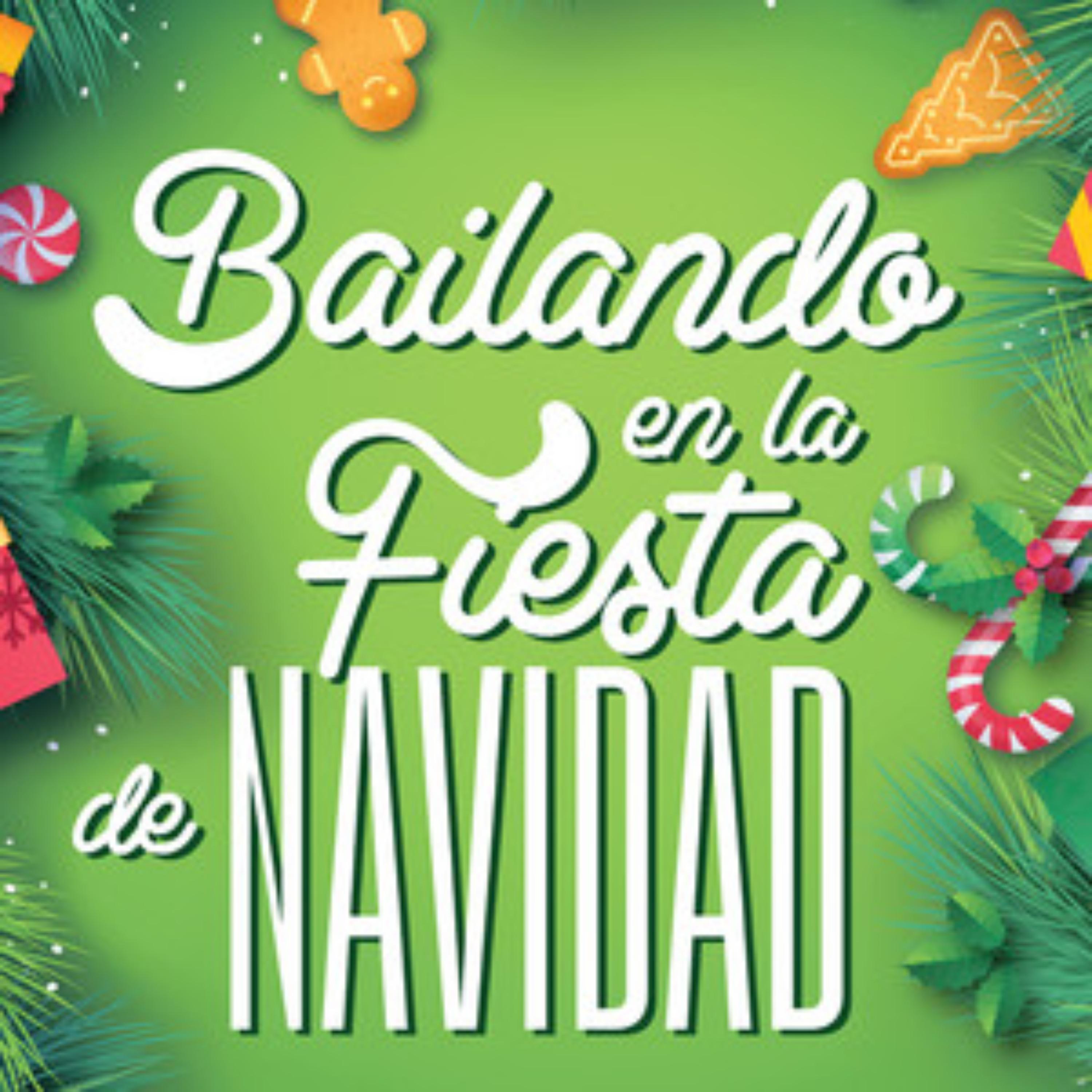 Постер альбома Bailando en la fiesta de Navidad