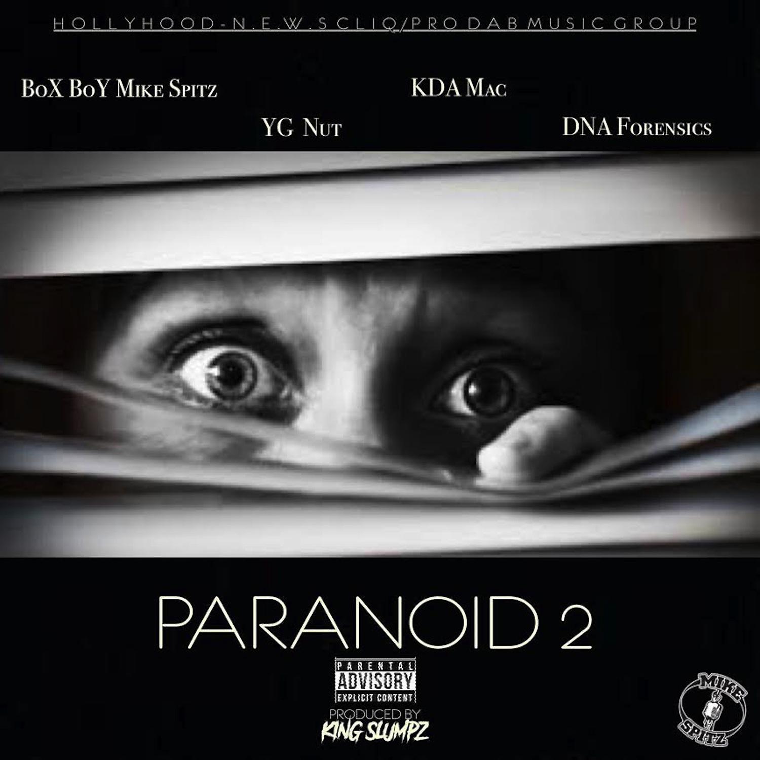Постер альбома Paranoid 2 (feat. YG Nut, KDA Mac & DNA Forensics)