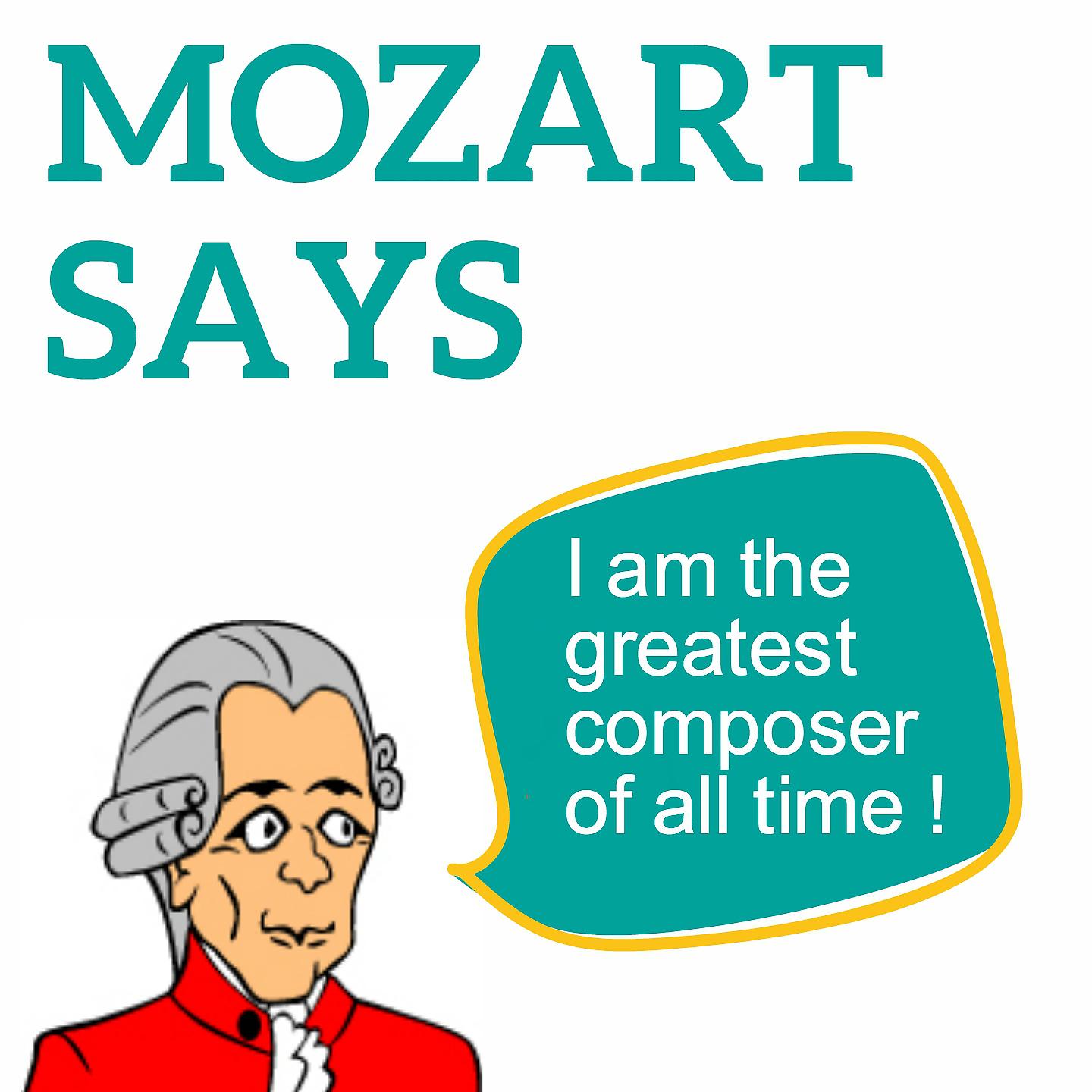 Постер альбома Mozart Says