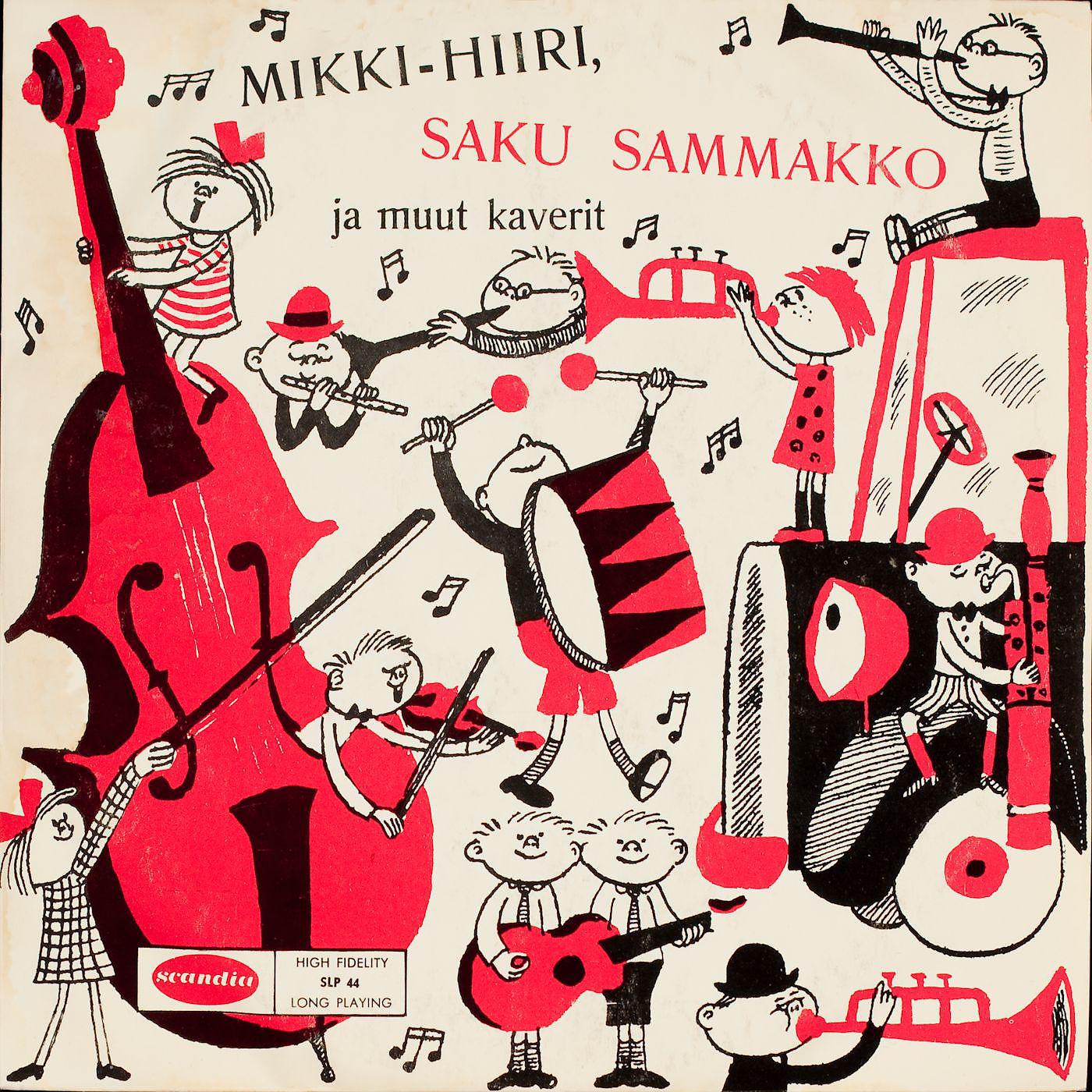Постер альбома Mikkihiiri, Saku Sammakko ja muut kaverit