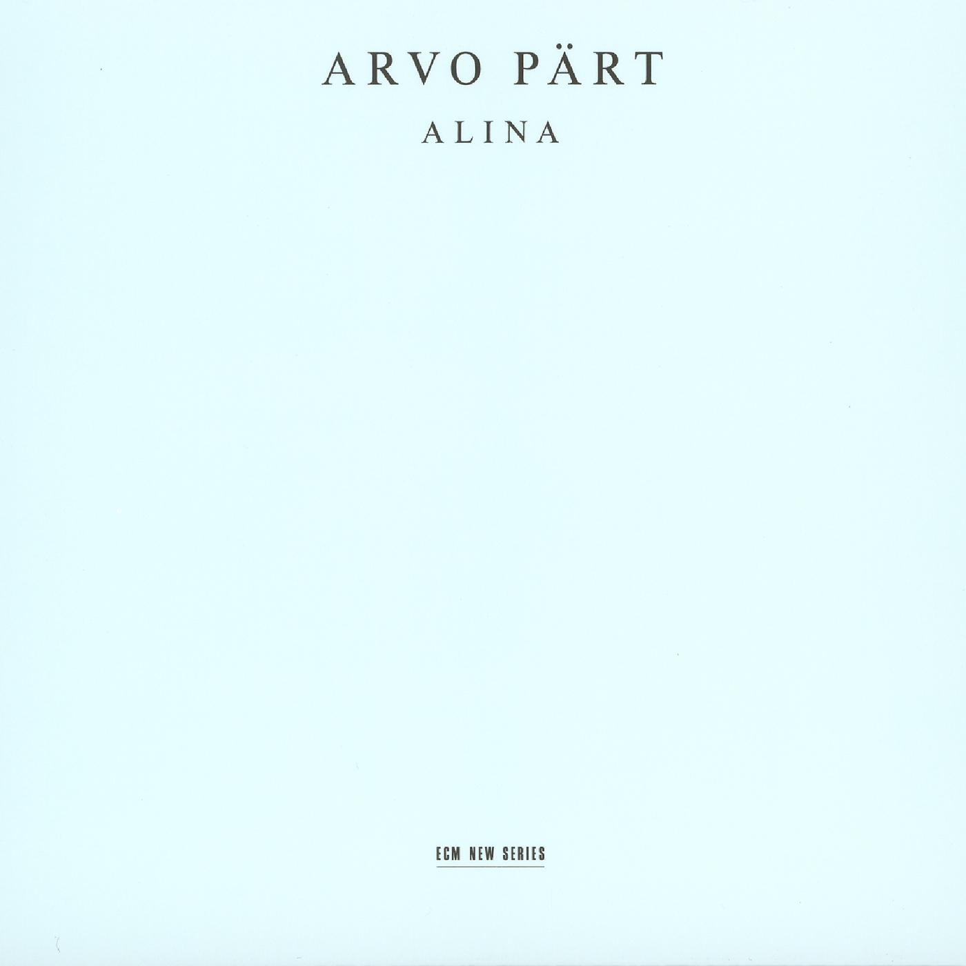 Постер альбома Arvo Pärt: Alina