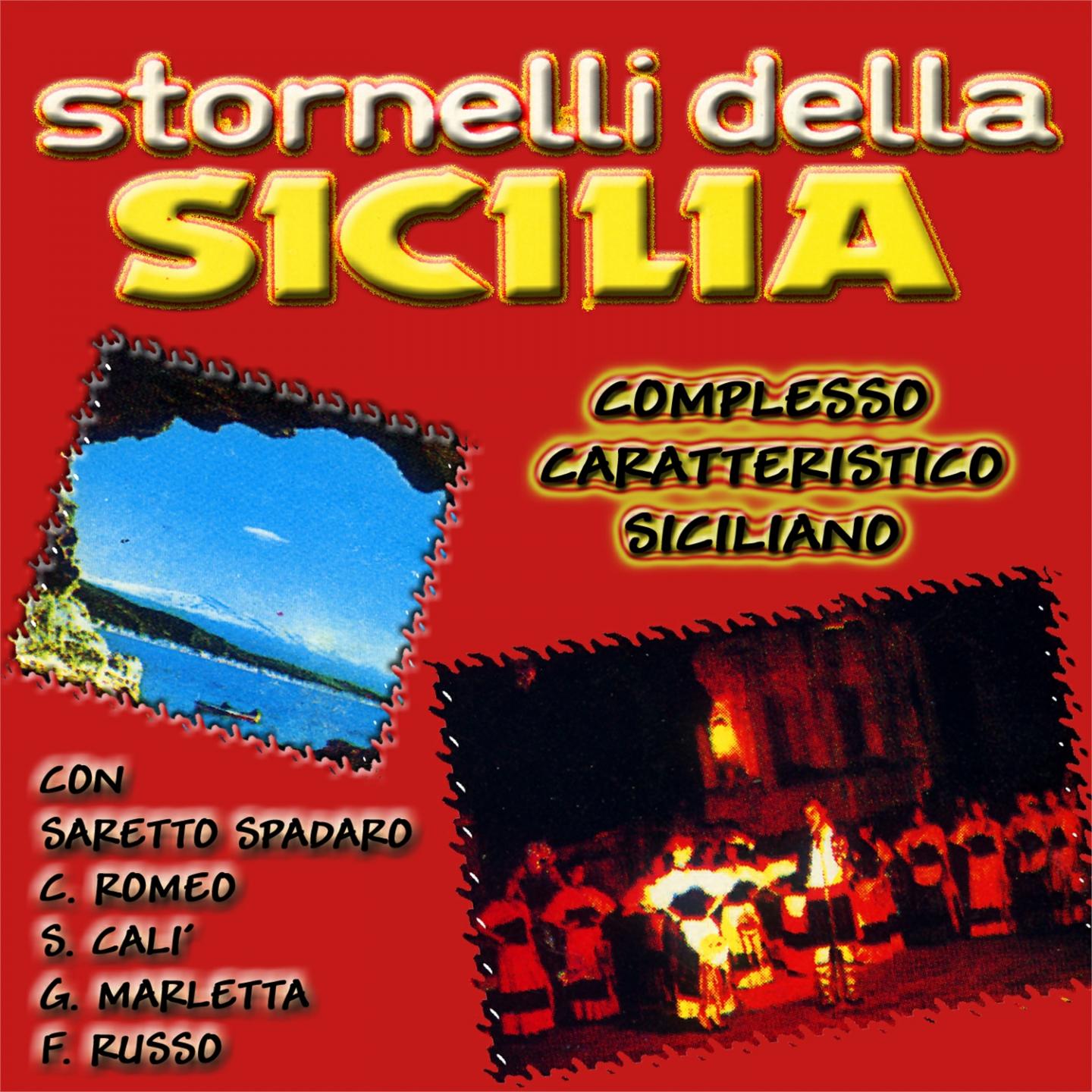 Постер альбома Stornelli della Sicilia