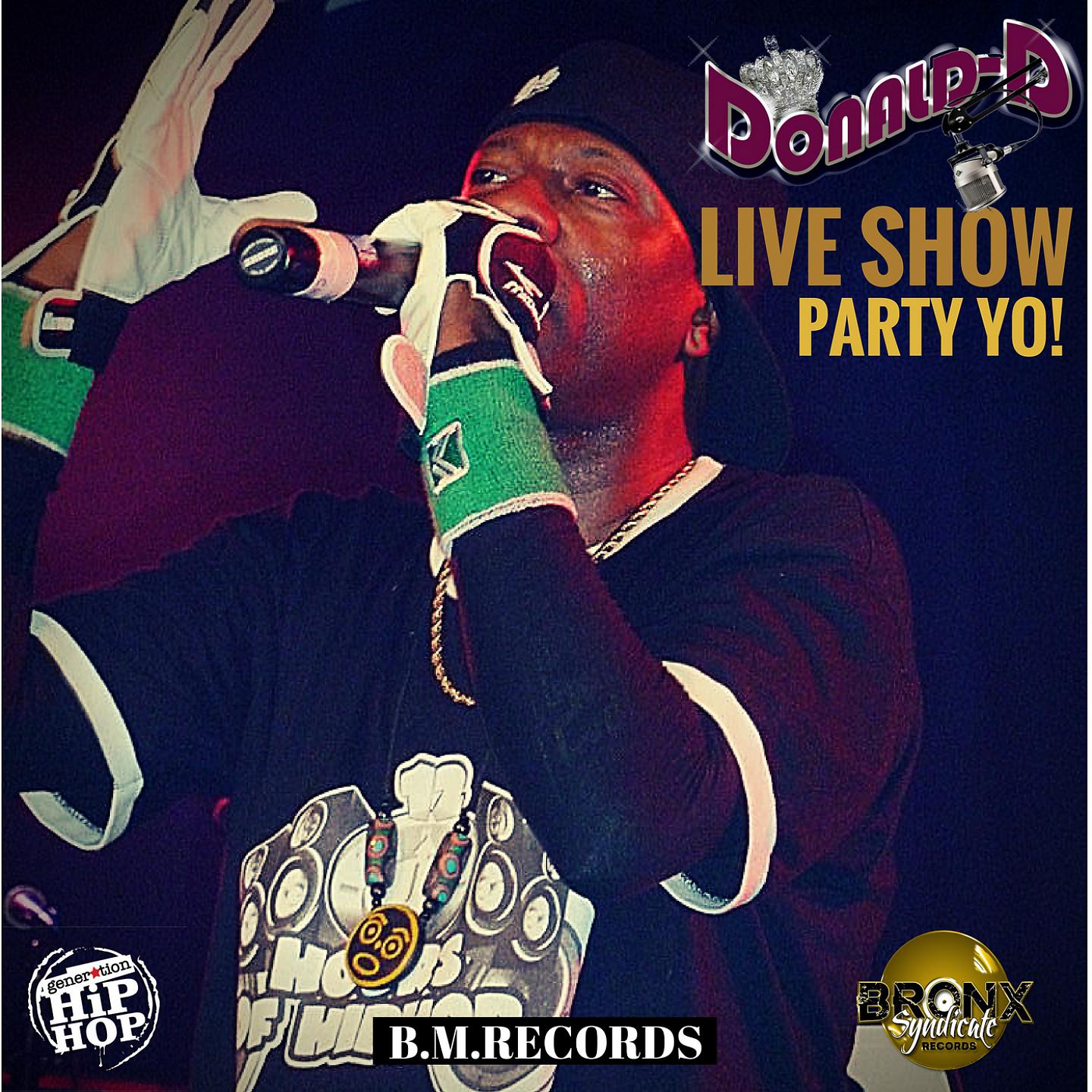 Постер альбома Live Show Party Yo!