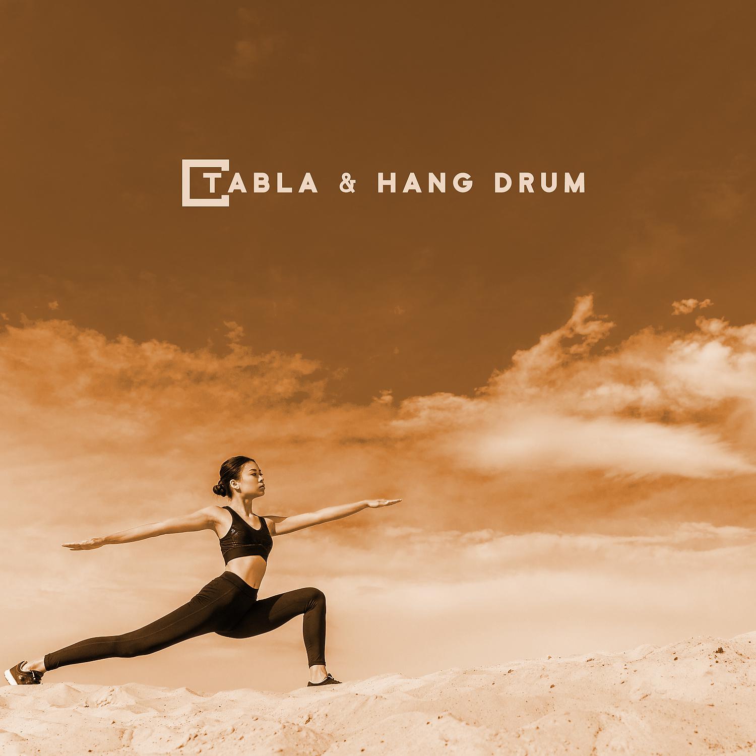 Постер альбома Tabla & Hang Drum: Meditation & Yoga Music