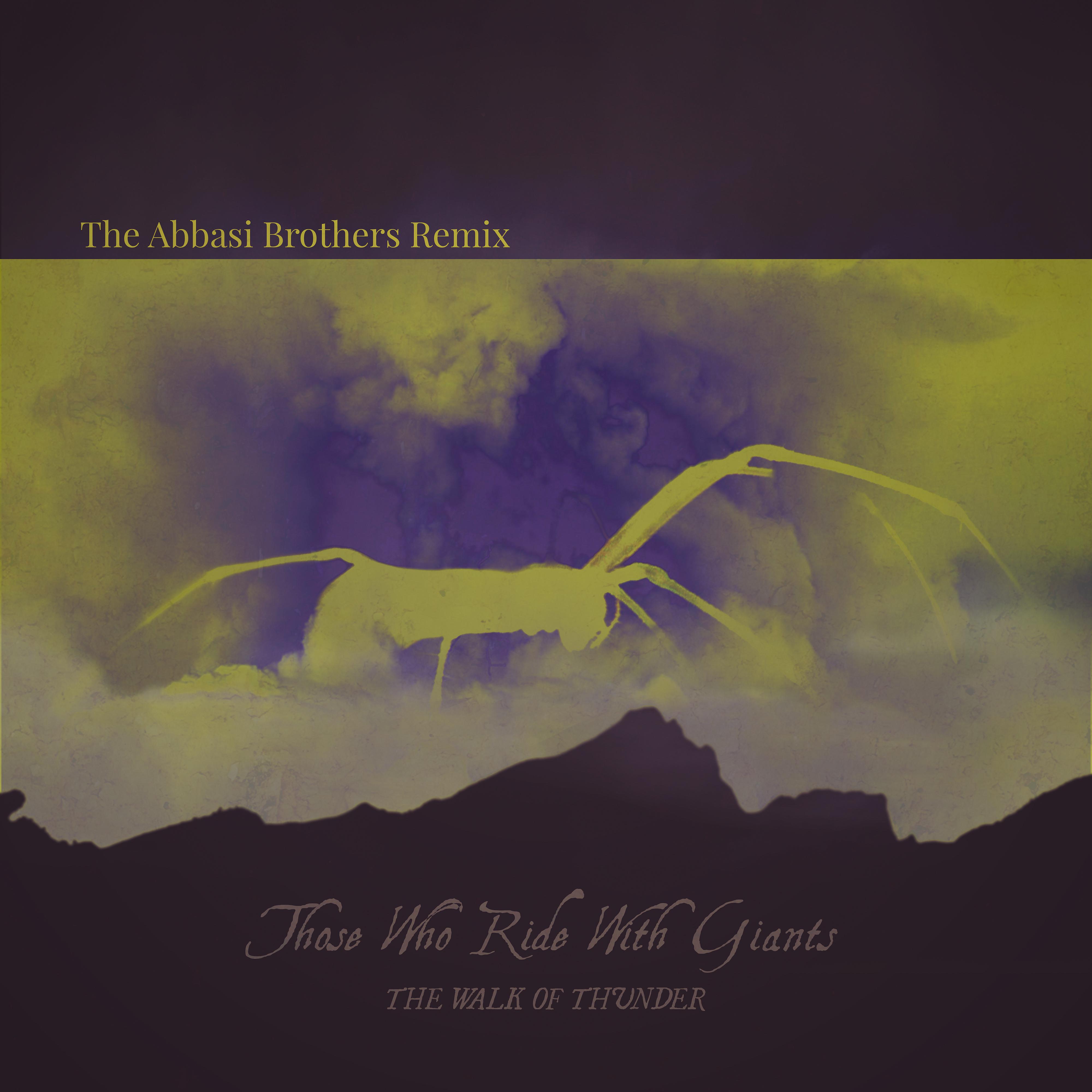 Постер альбома The Walk of Thunder (The Abbasi Brothers Remix)
