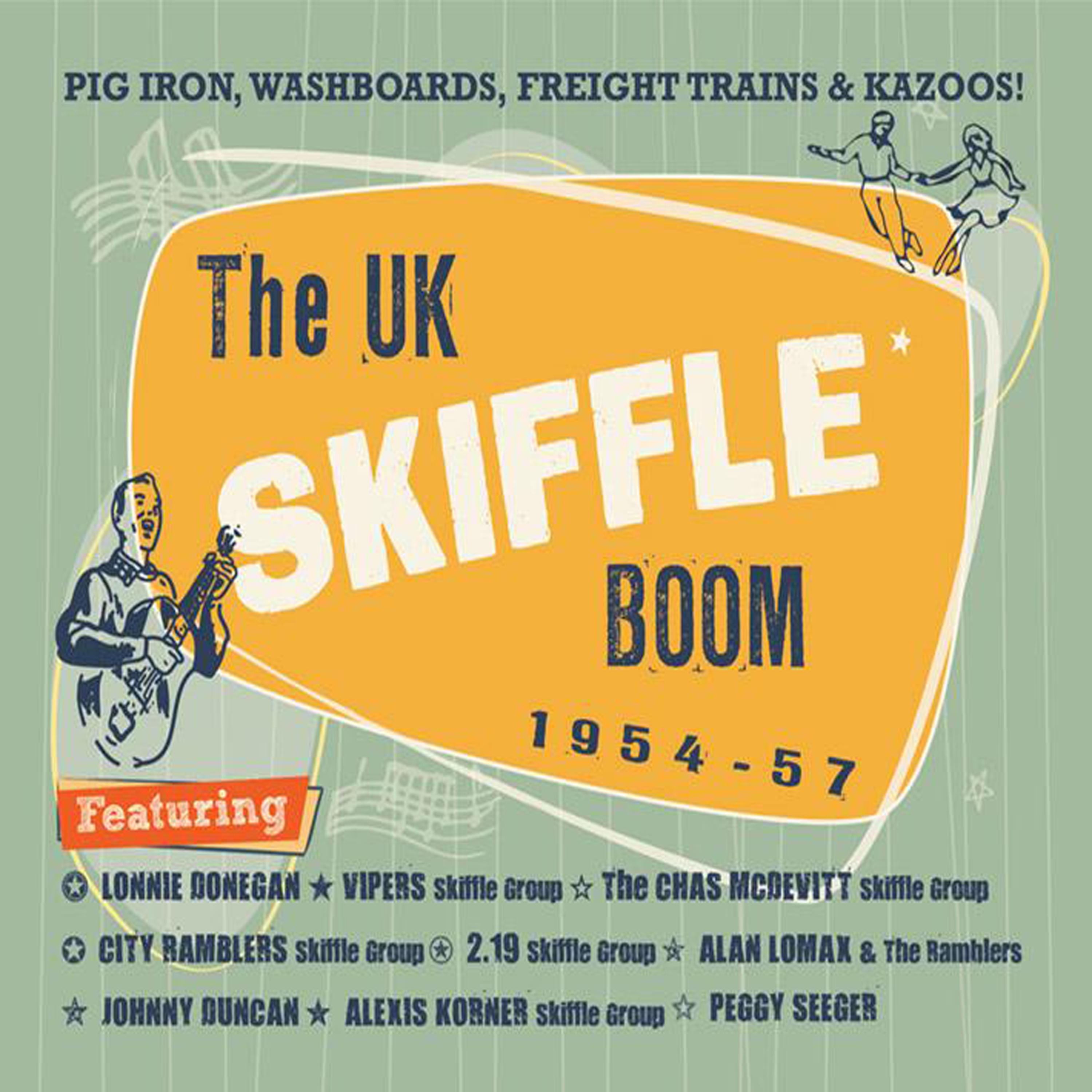 Постер альбома The Uk Skiffle Boom 1954-57, Pt. 1
