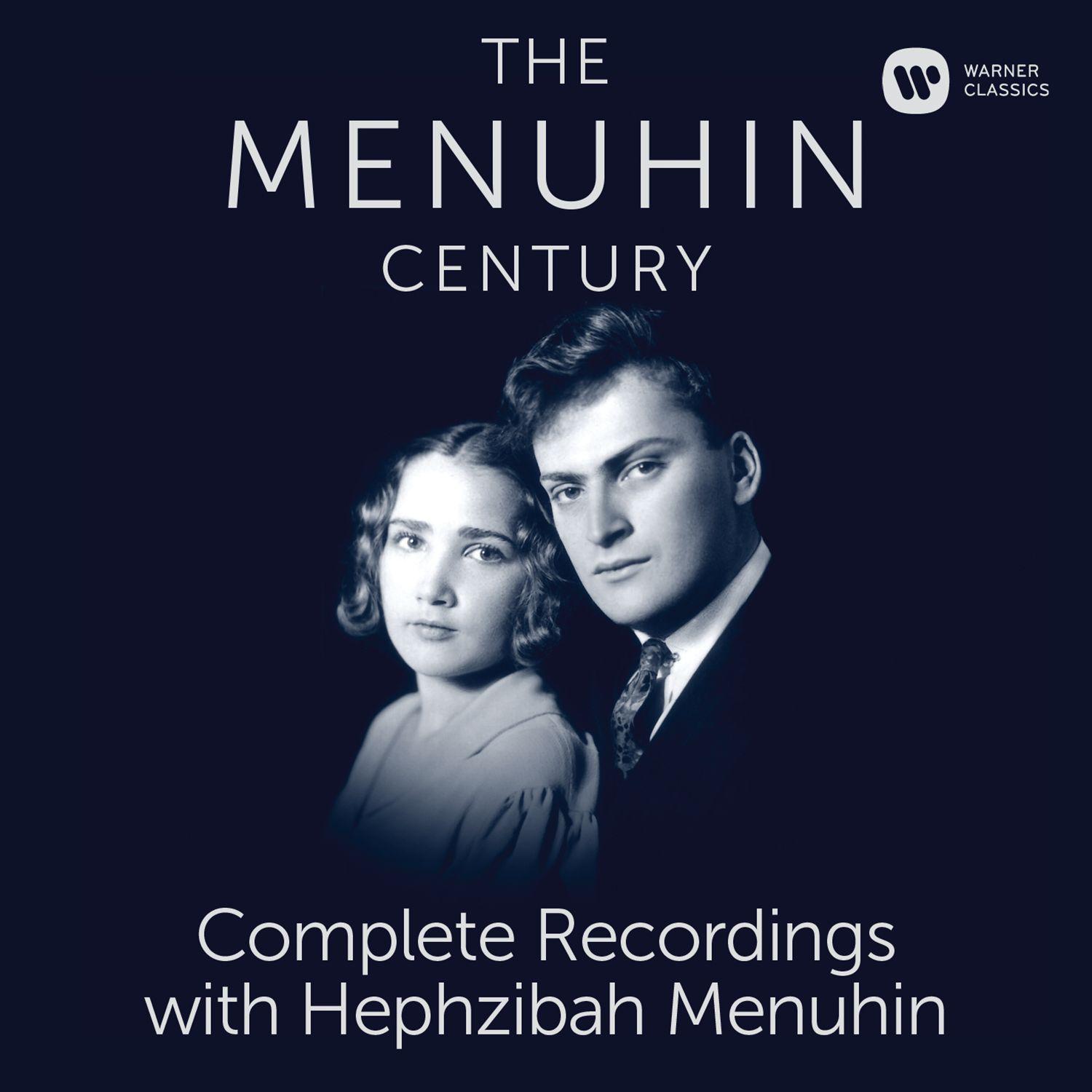 Постер альбома The Menuhin Century - Complete Recordings with Hephzibah Menuhin