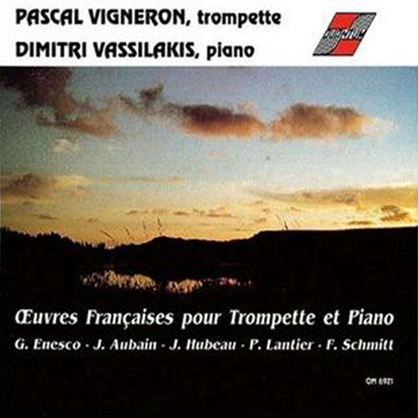 Постер альбома Œuvres françaises pour trompette et piano