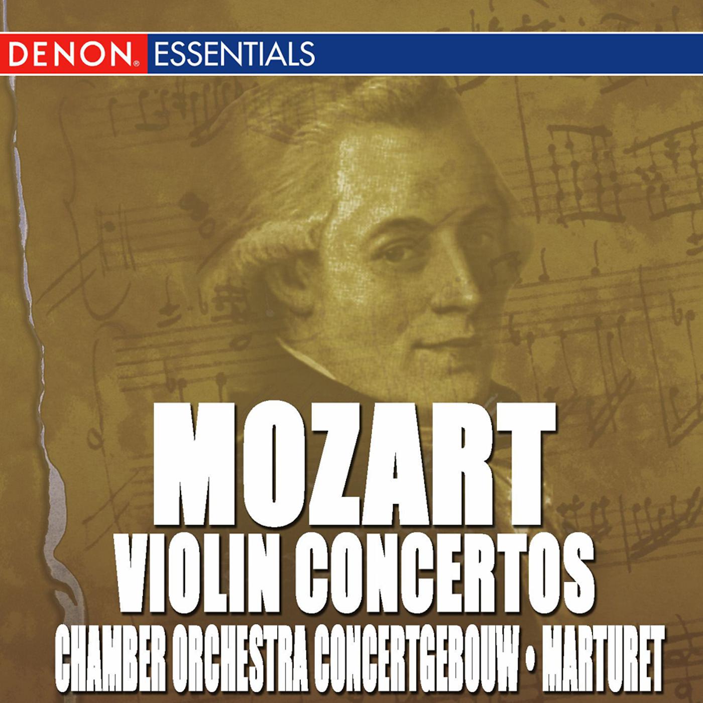 Постер альбома Mozart: Violin Concertos Nos. 1-5 & Rondos for Violin