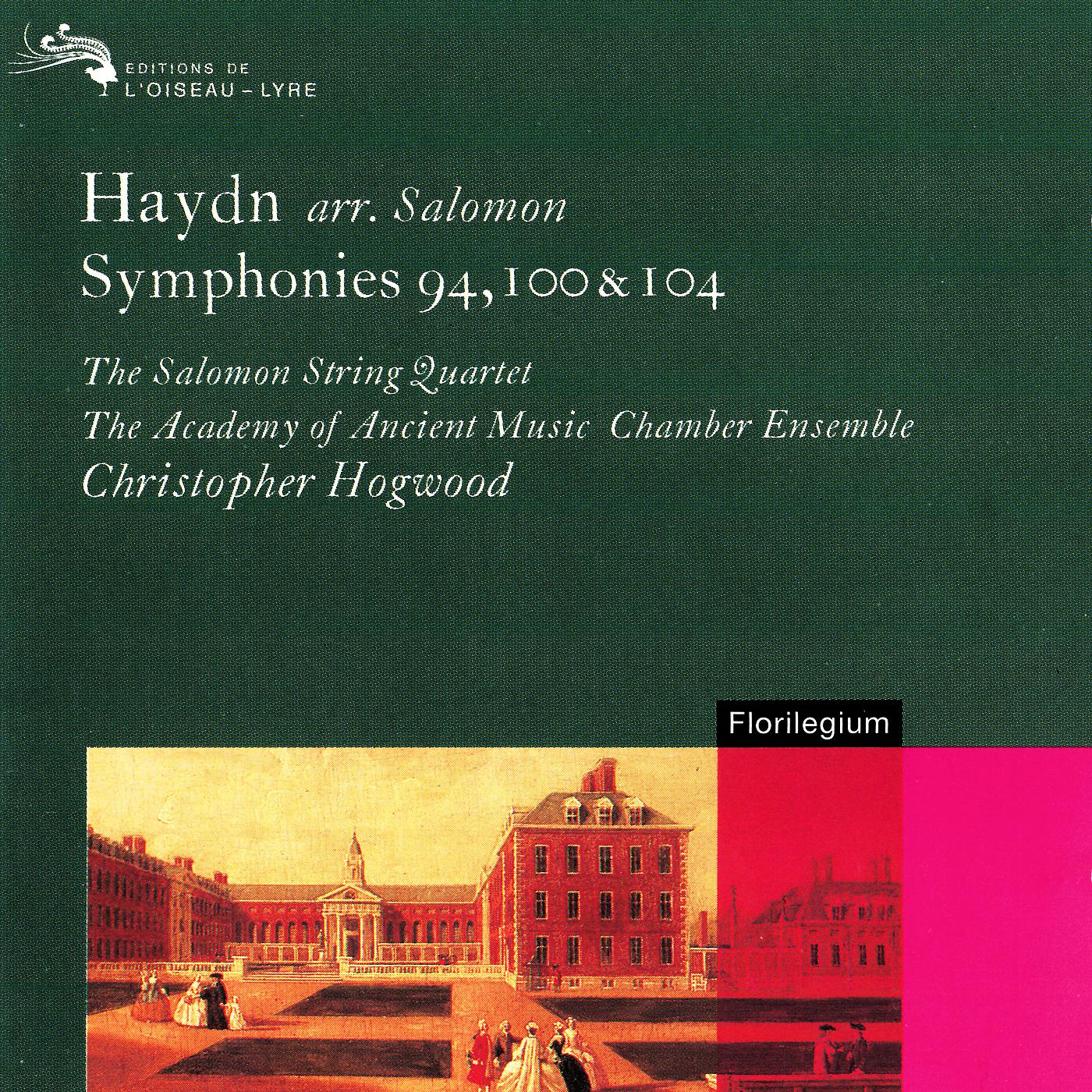 Постер альбома Haydn Arr. Salomon: Symphonies Nos. 94, 100 & 104