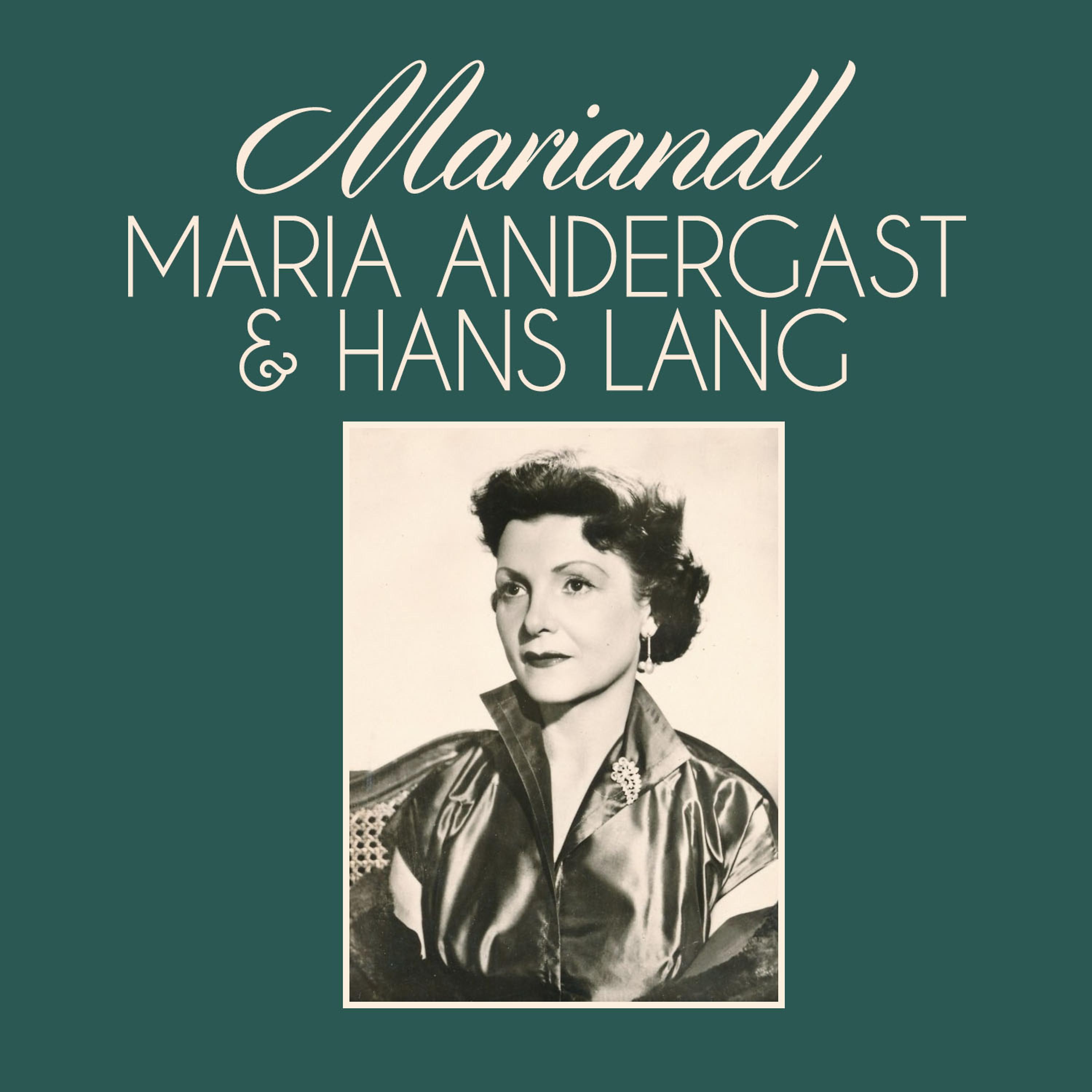 Постер альбома Mariandl