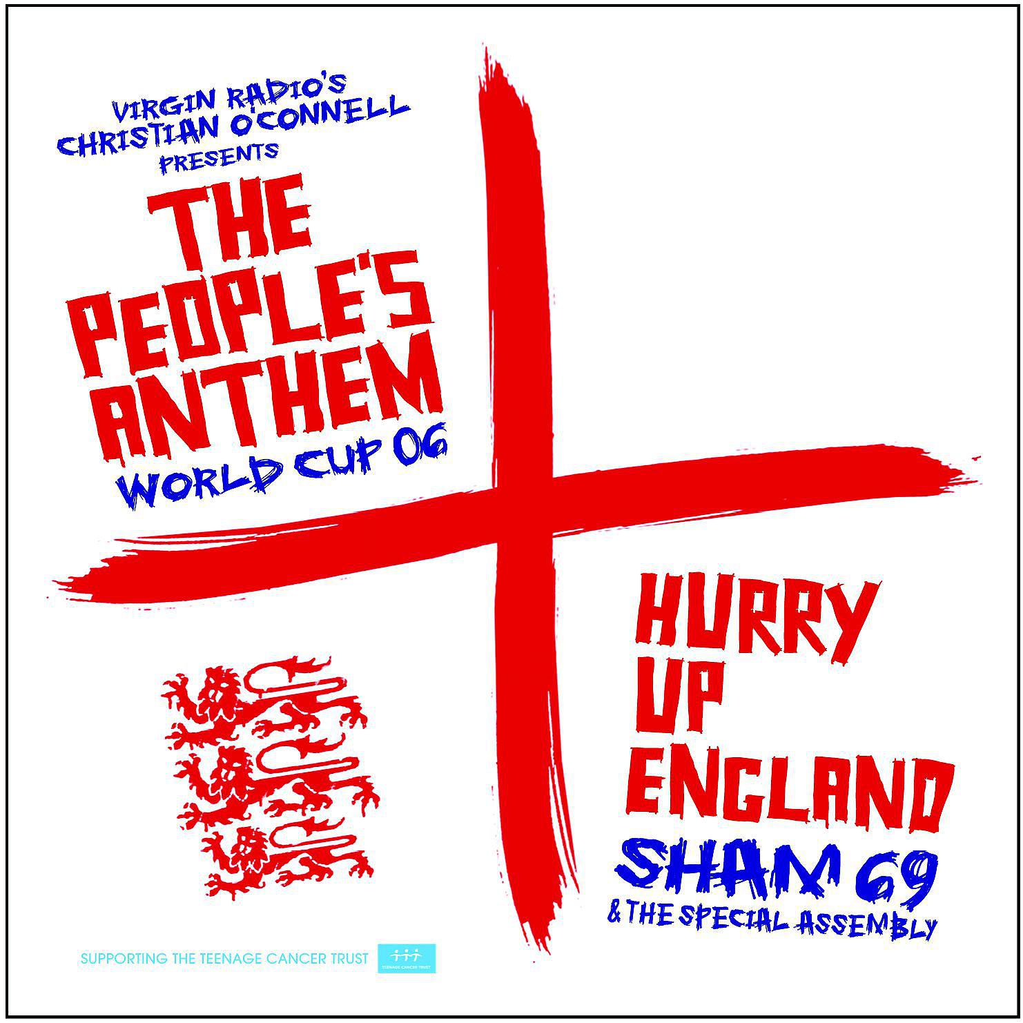 Постер альбома Hurry Up England - The People's Anthem (Instrumental Version)