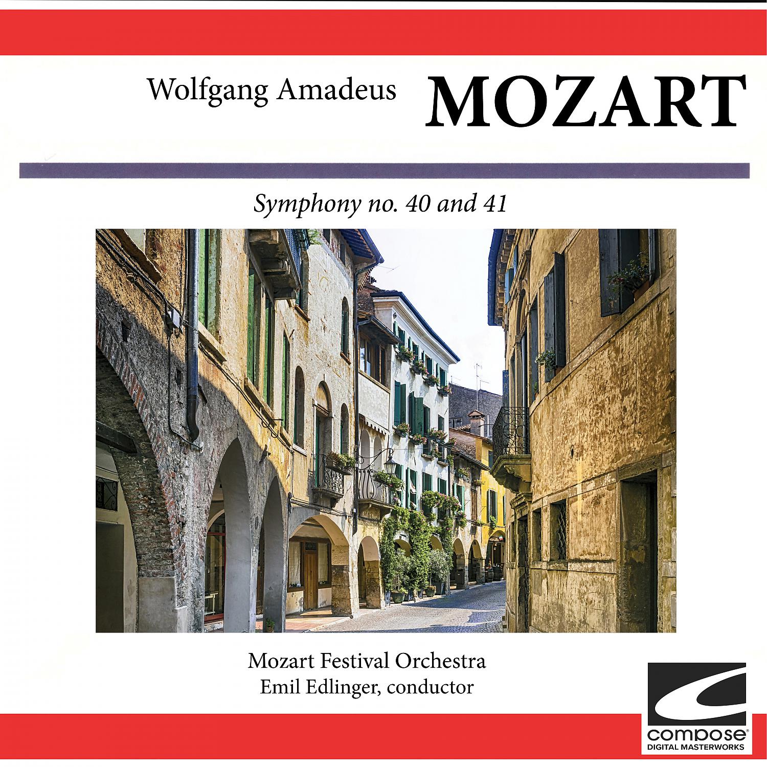Постер альбома Wolfgang Amadeus Mozart: Symphony no. 40 and 41