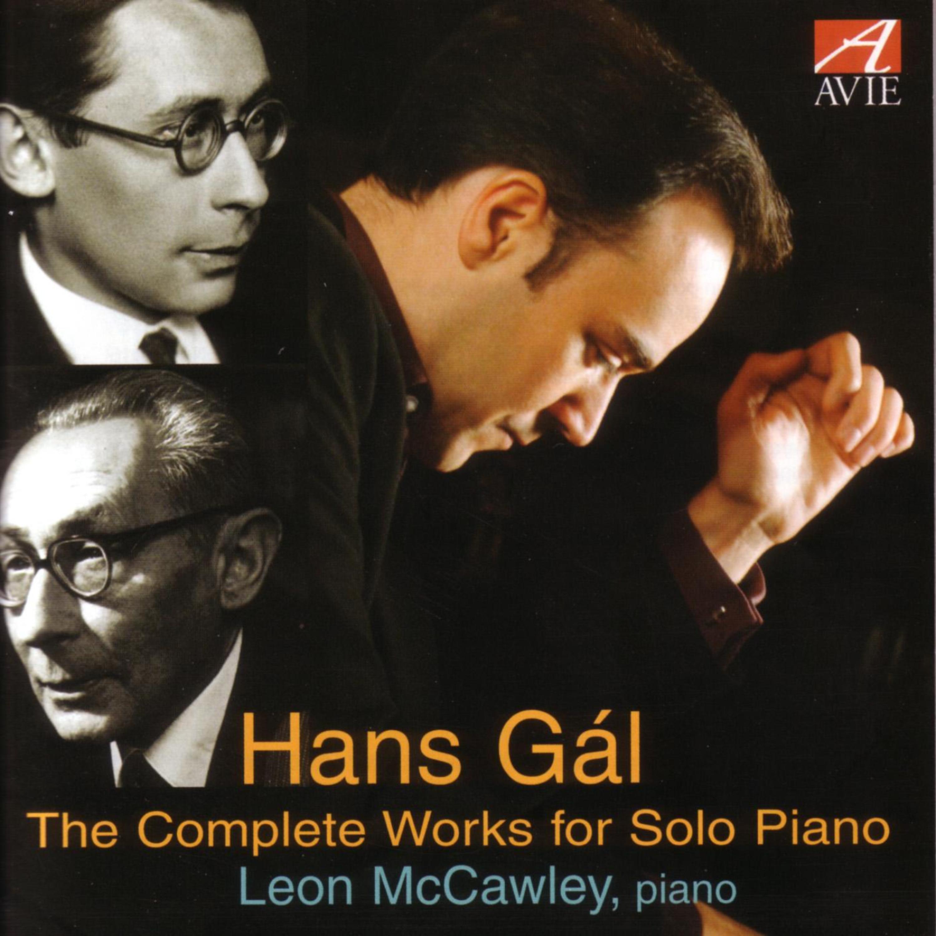 Постер альбома Gál: The Complete Works for Solo Piano