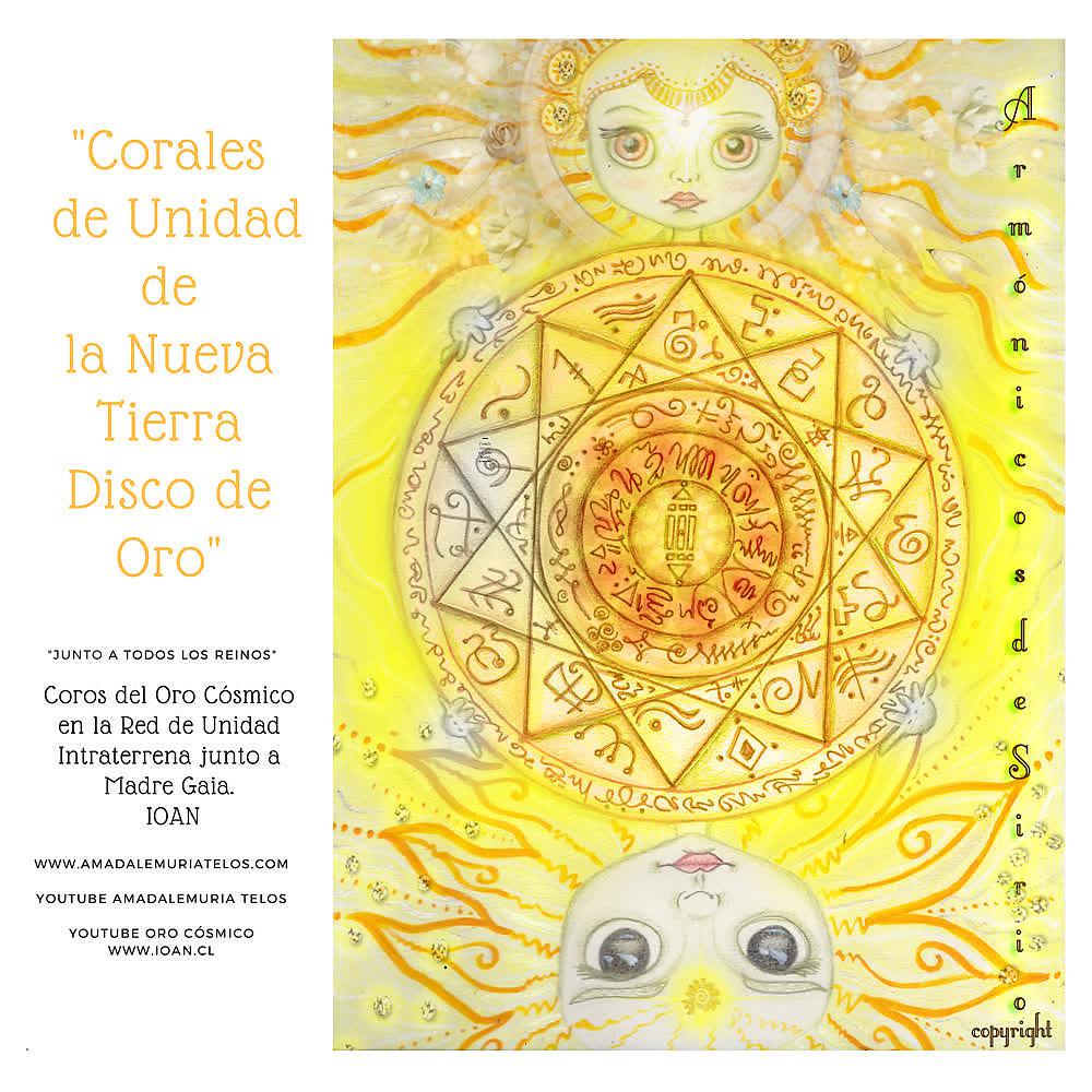 Постер альбома Corales de Unidad de la Nueva Tierra:  Disco de Oro