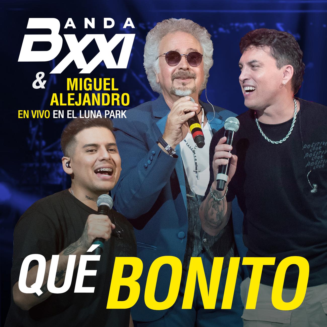 Постер альбома Qué Bonito (en vivo Luna Park)