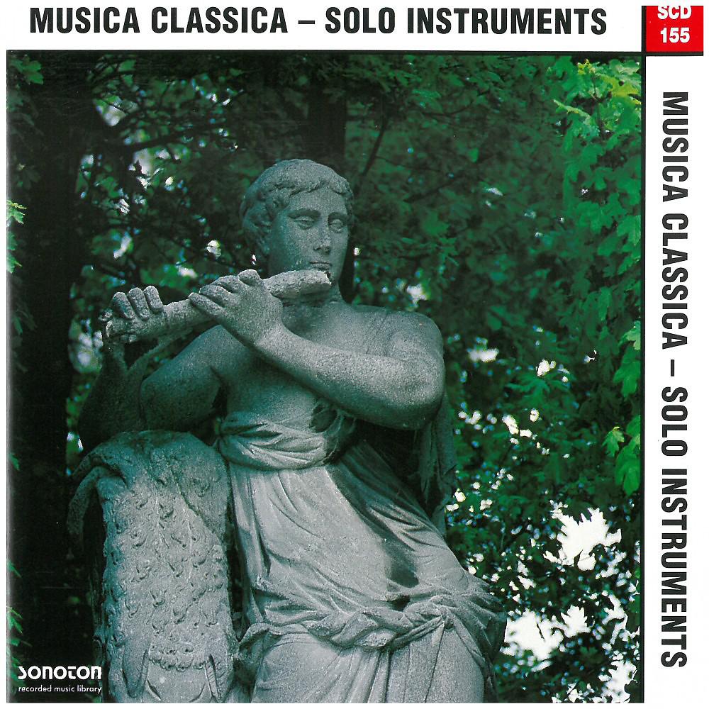 Постер альбома Musica Classica: Solo Instruments