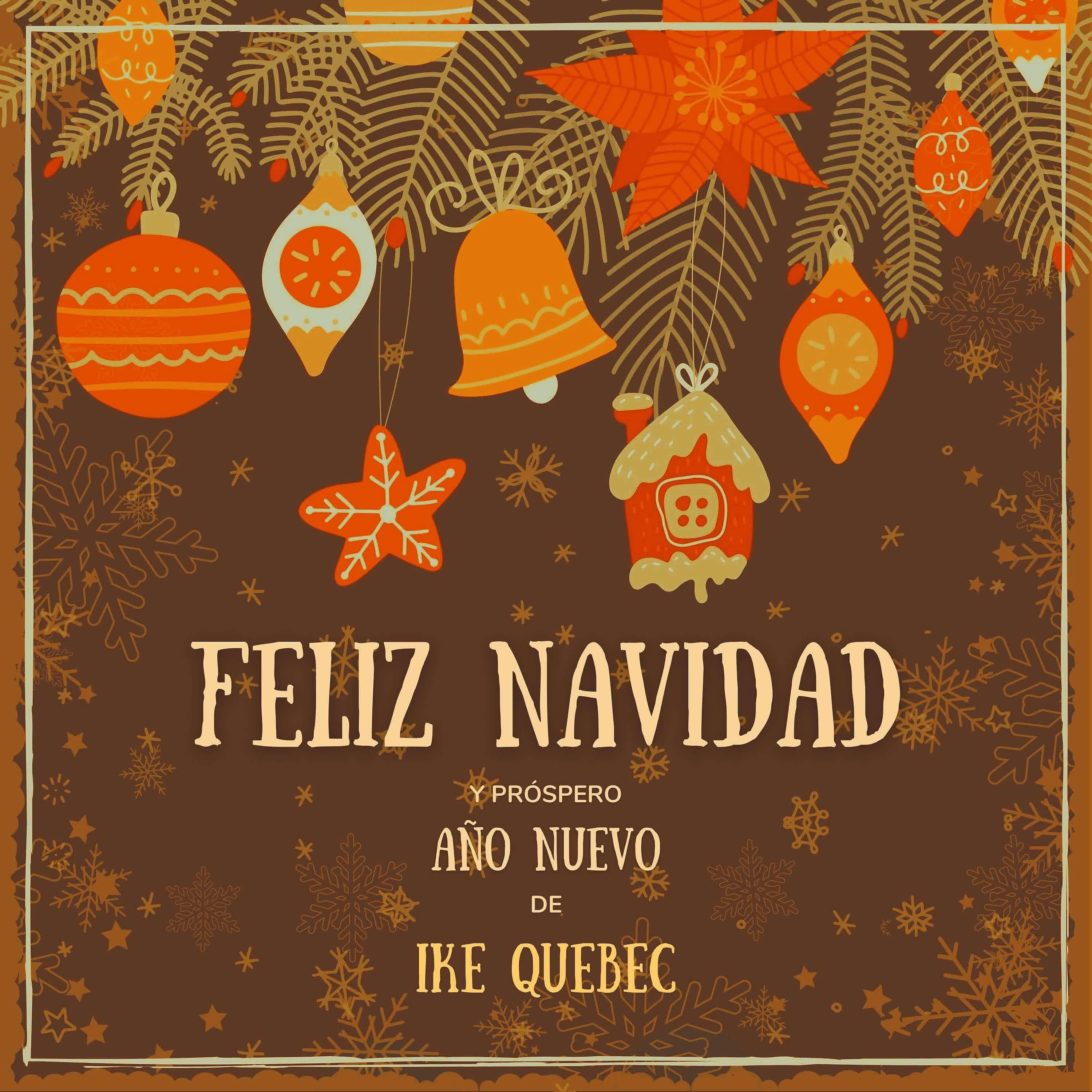 Постер альбома Feliz Navidad y próspero Año Nuevo de Ike Quebec