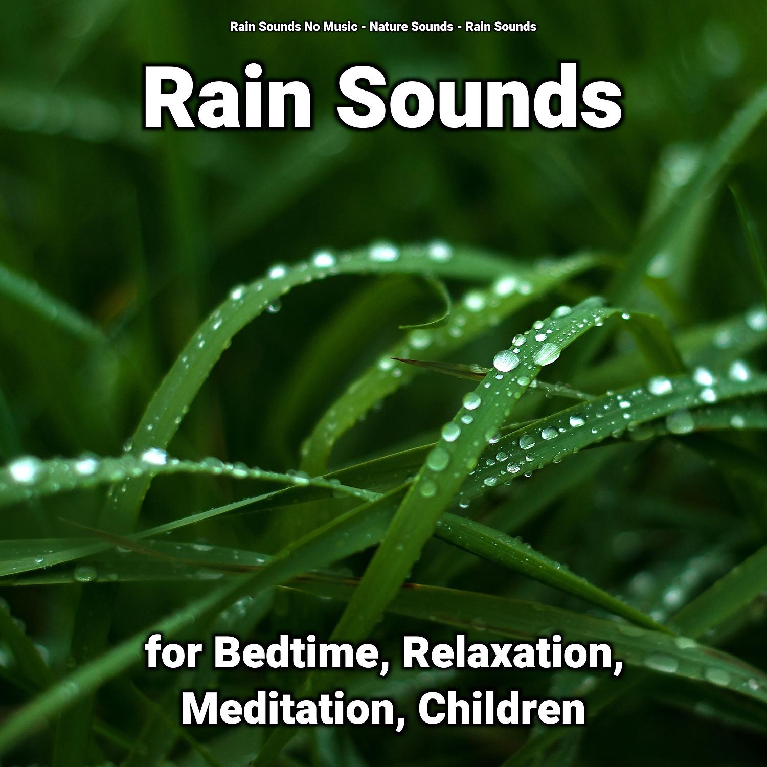 Постер альбома Rain Sounds for Bedtime, Relaxation, Meditation, Children