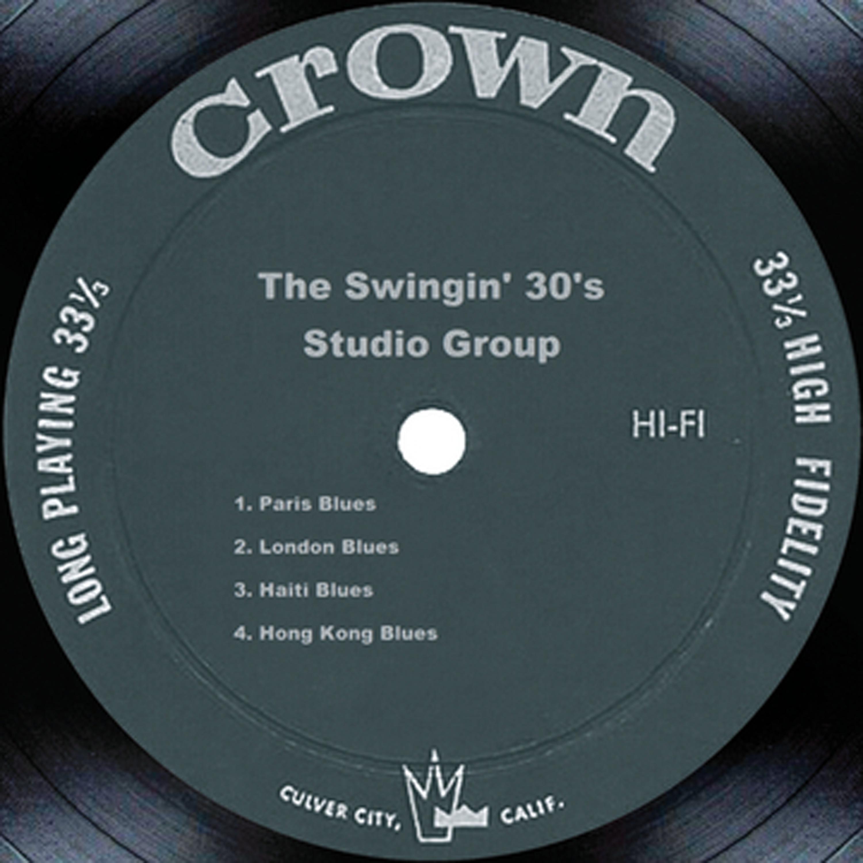 Постер альбома The Swingin' 30's