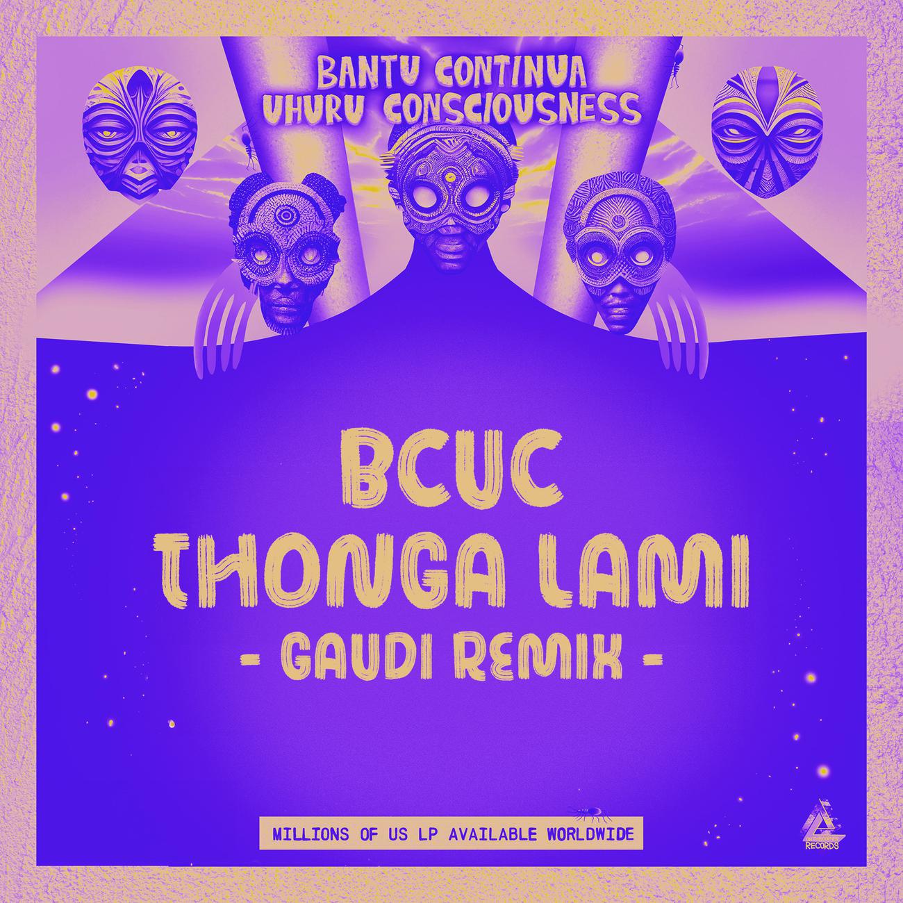 Постер альбома Thonga Lami (Gaudi Remix)