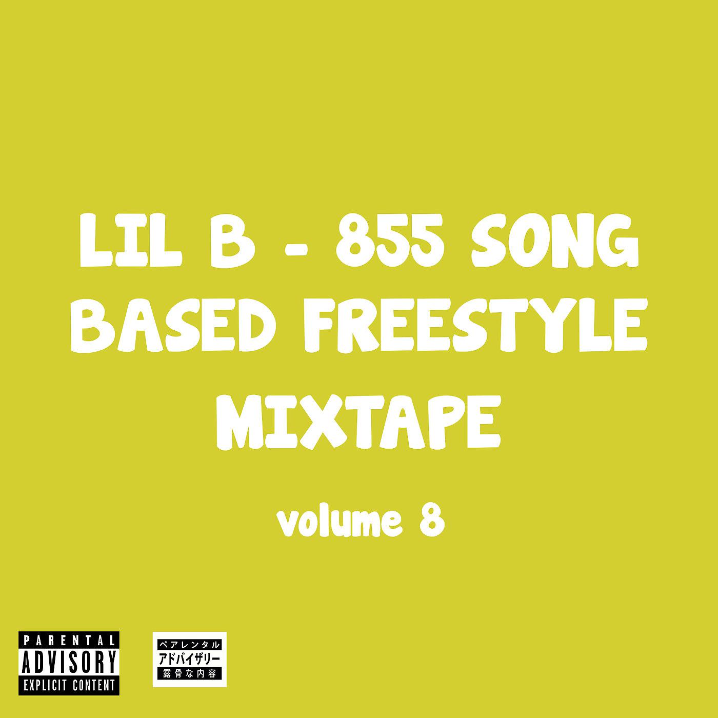 Постер альбома 855 Song Based Freestyle Mixtape, Vol. 8