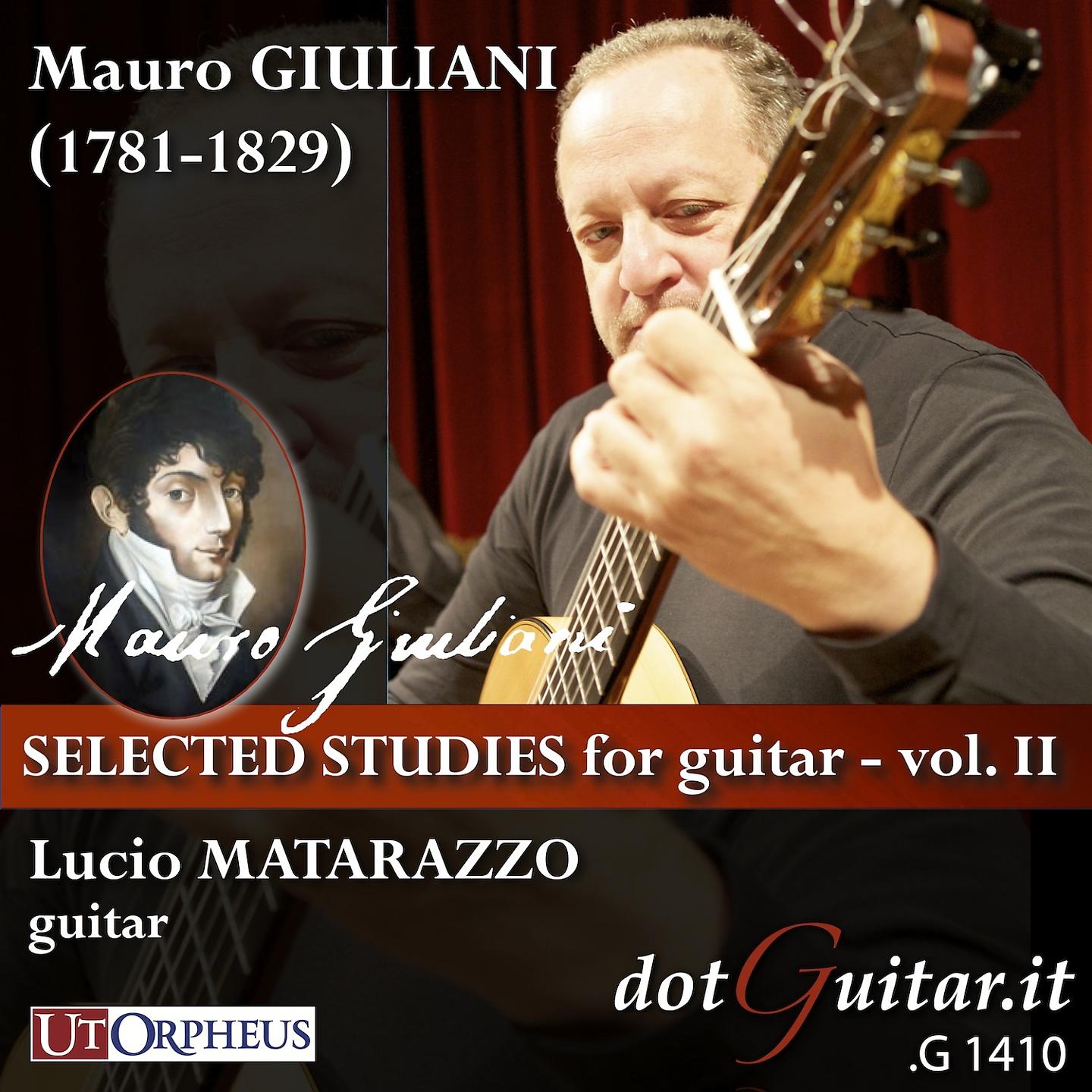 Постер альбома Mauro Giuliani: Selected Studies for Guitar - Vol.2