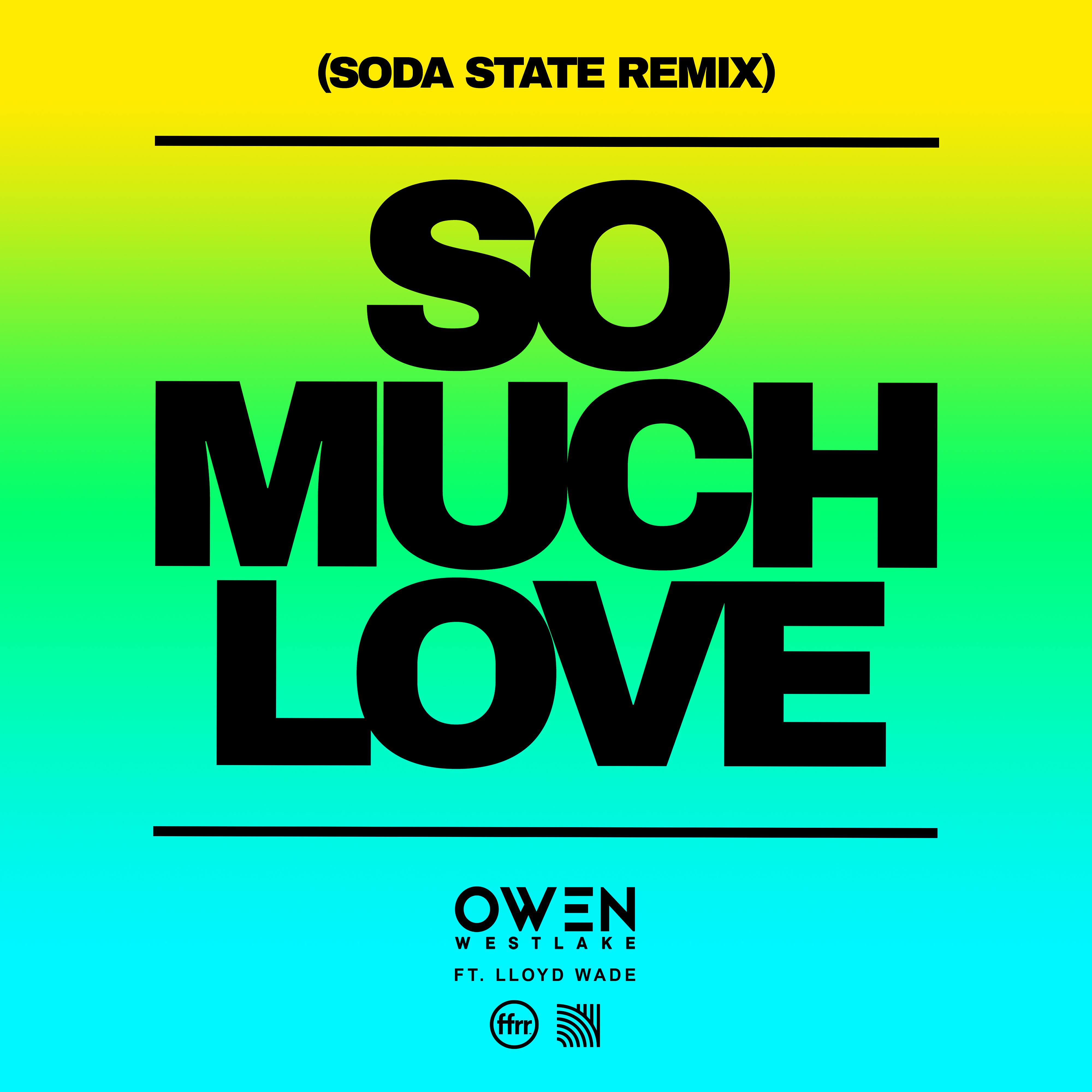 Постер альбома So Much Love (feat. Lloyd Wade) [Soda State Remix]